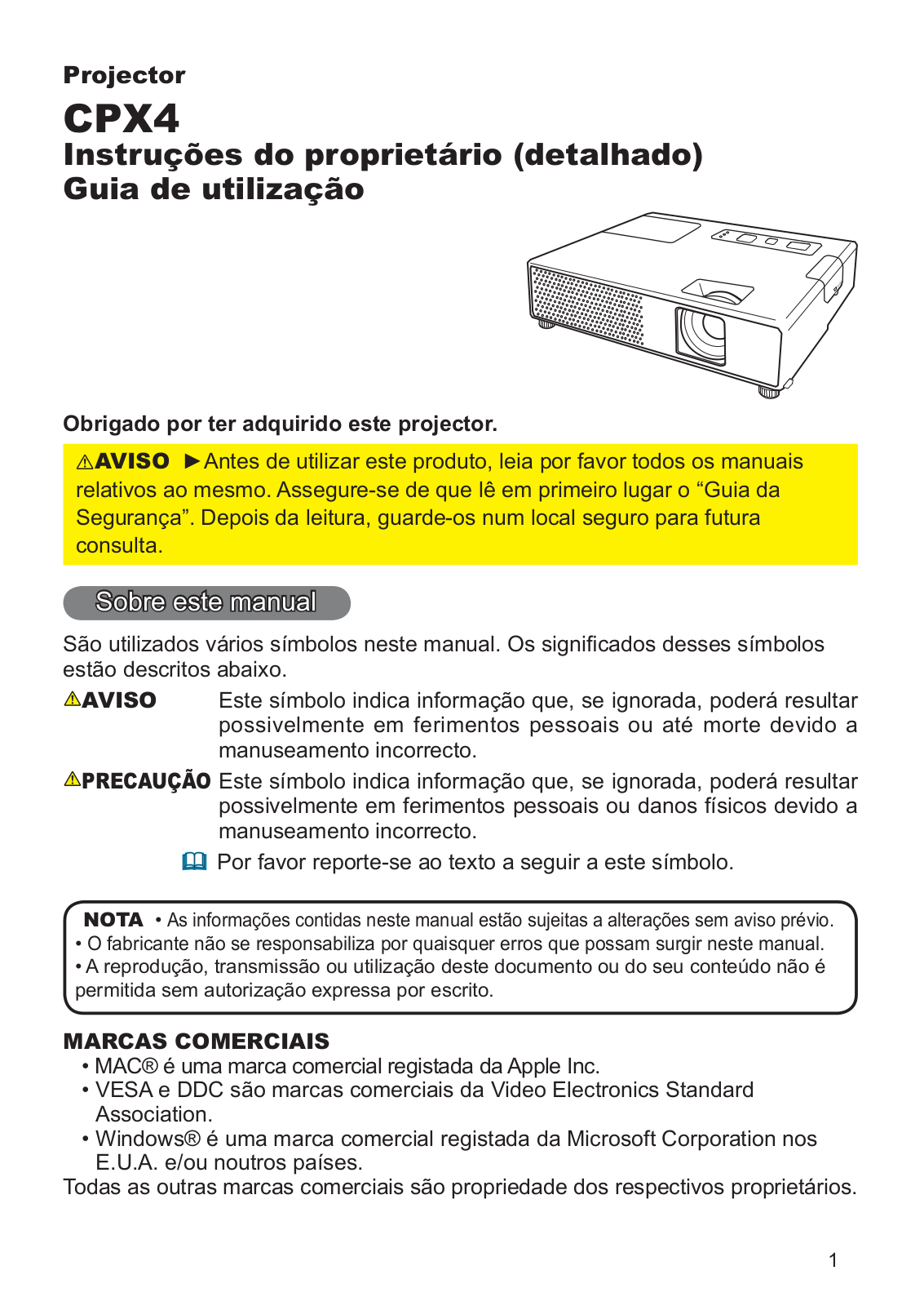 Hitachi CPX4 User Manual