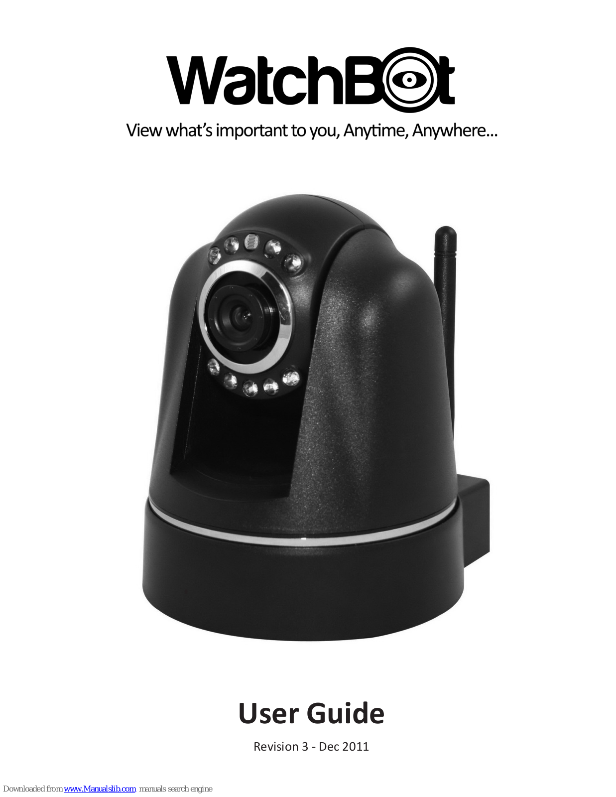 WatchBot Home Security Camera User Manual