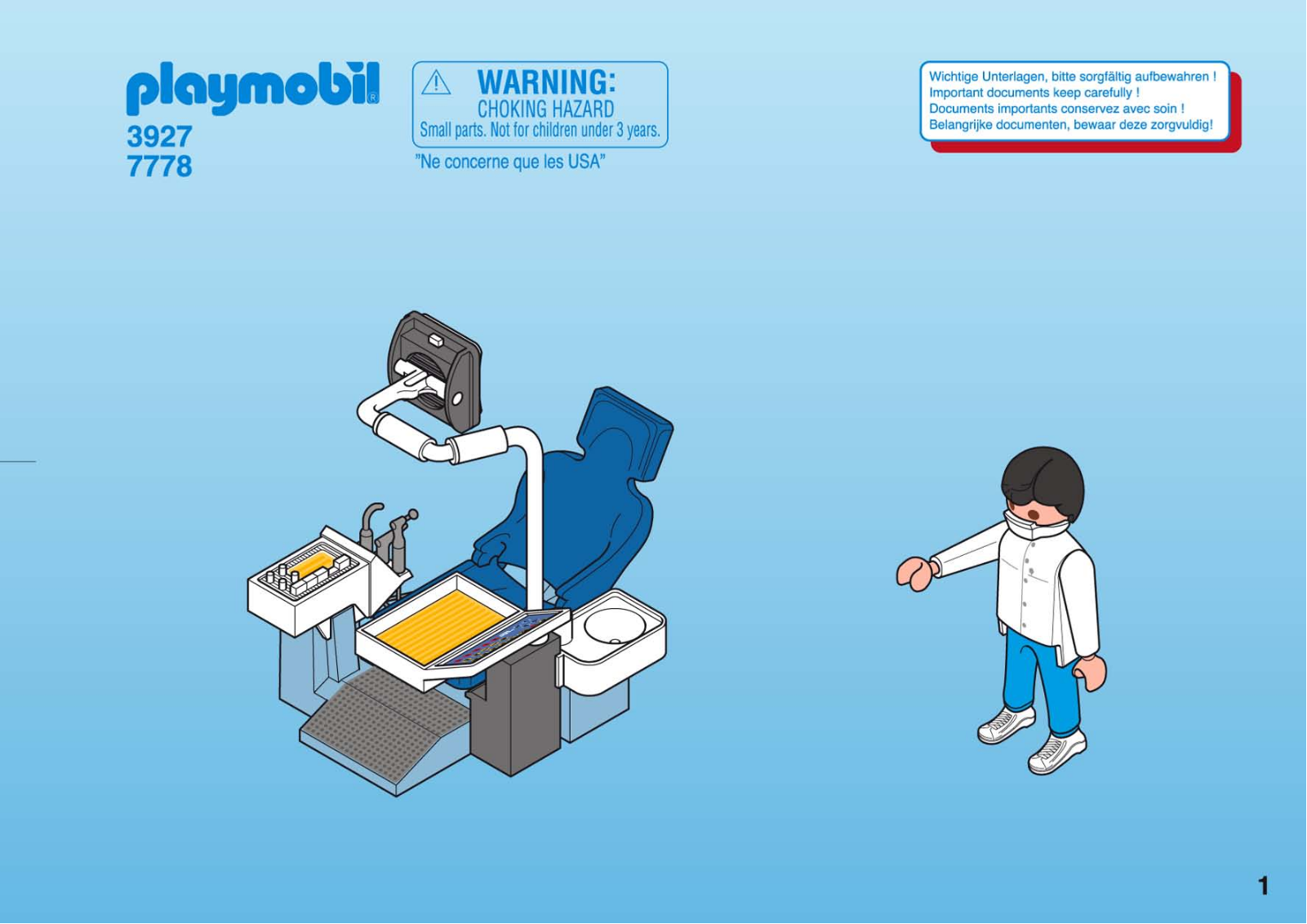 Playmobil 7778 Instructions