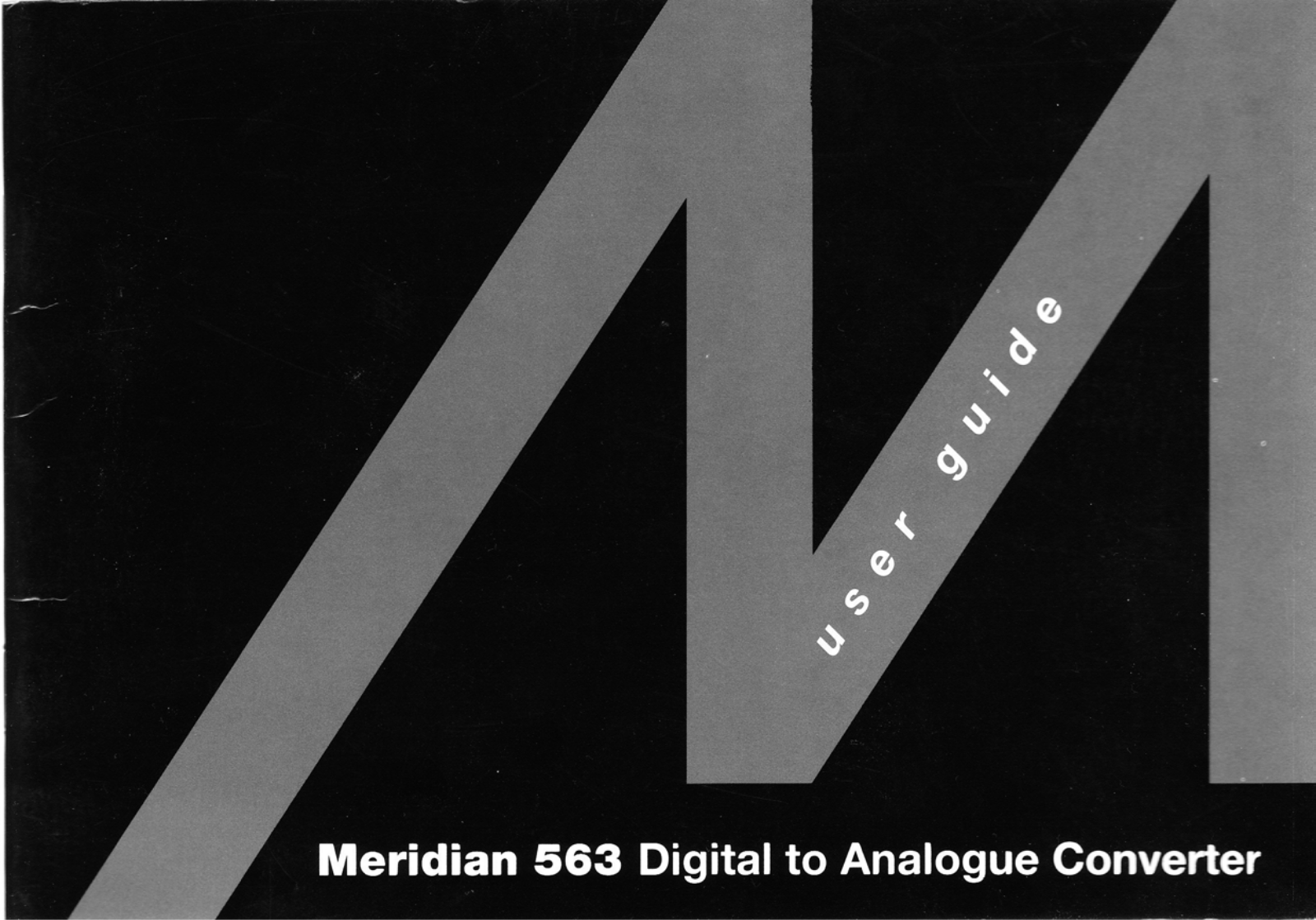 MERIDIAN AUDIO 563 Technical user guide - ManualMachine.com