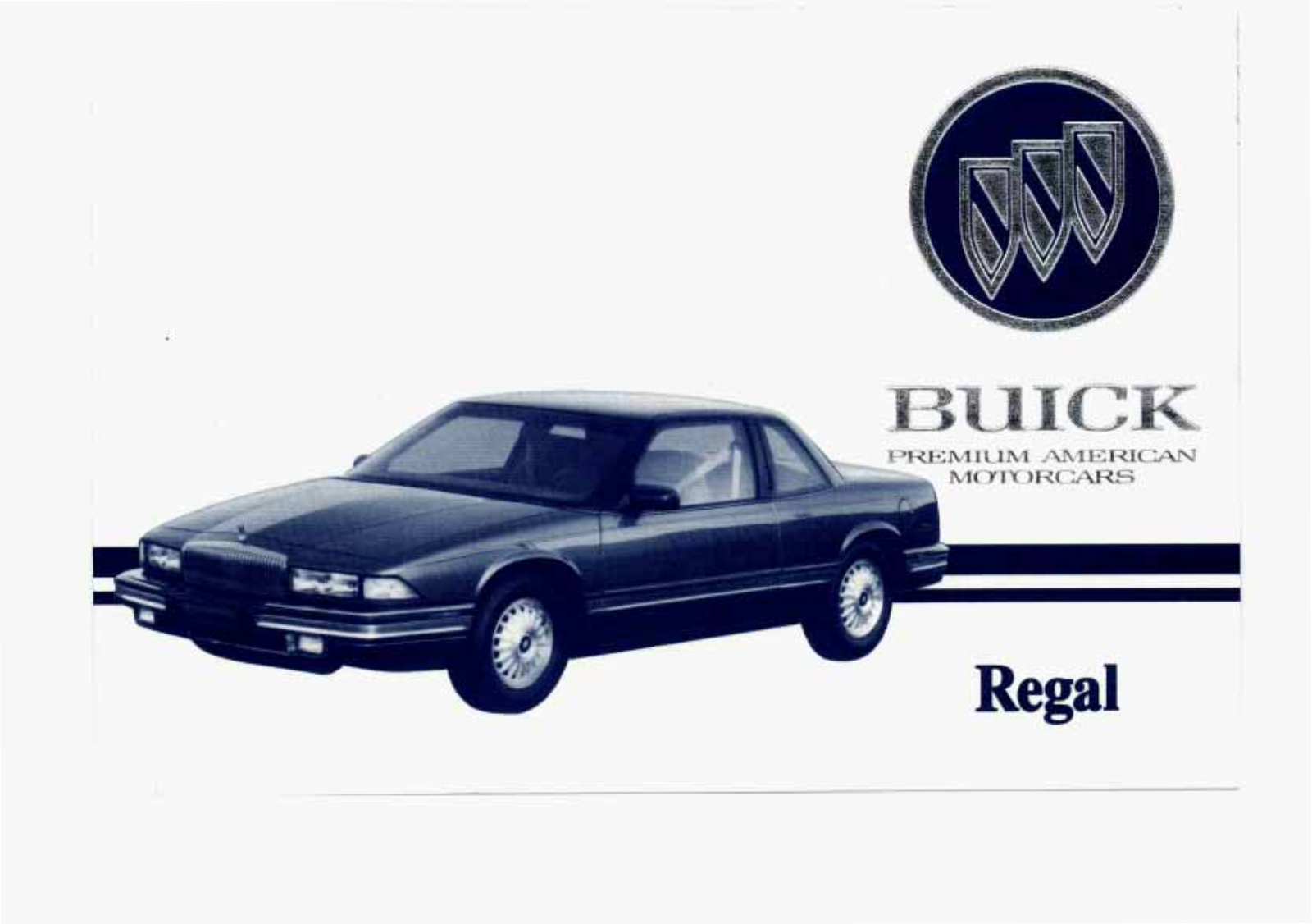 Buick REGAL 1993 Owner Manual