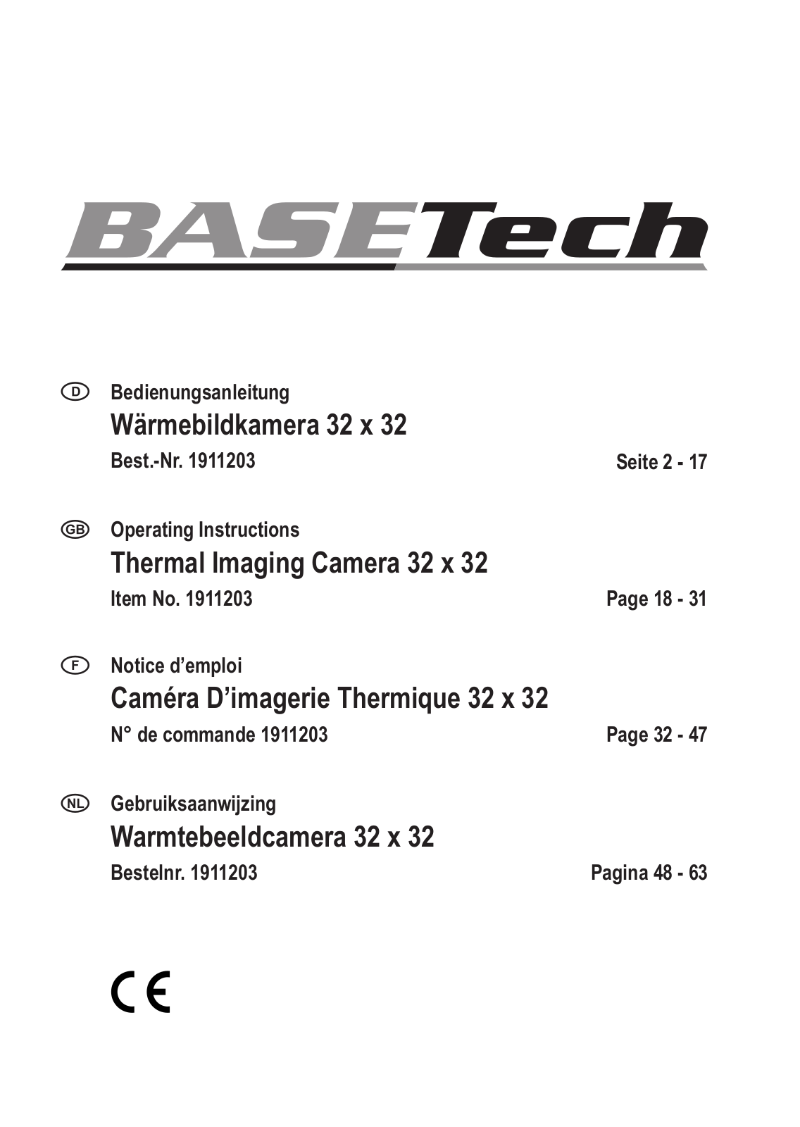 Basetech 1911203 User guide