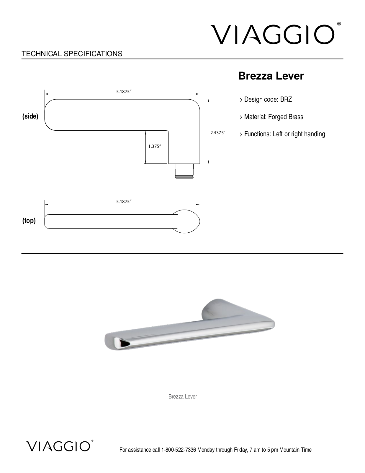 Viaggio VAGG1259, VAGG1298 Specifications - ManualMachine.com