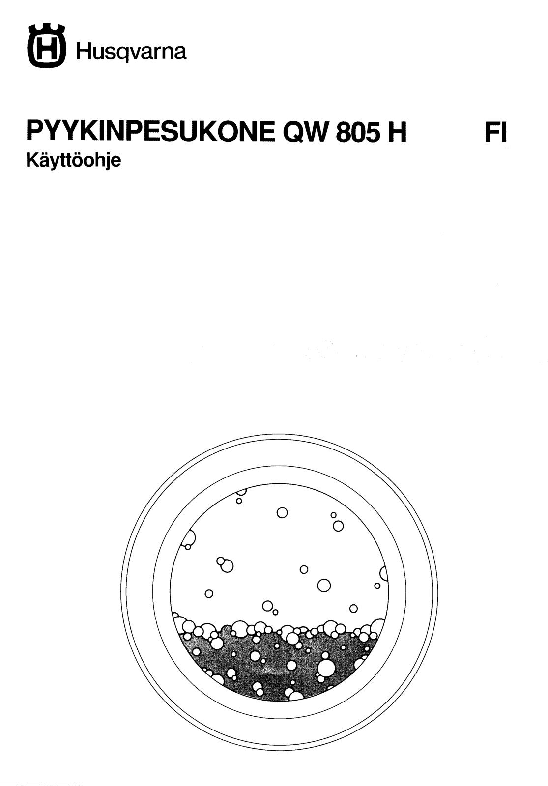 Husqvarna QW805H User Manual