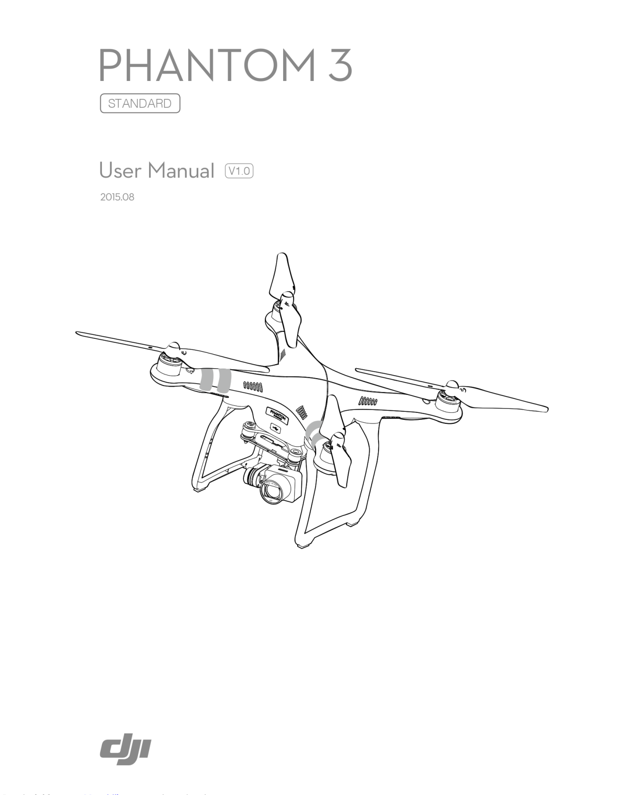 dji Phantom 3 Advanced User Manual