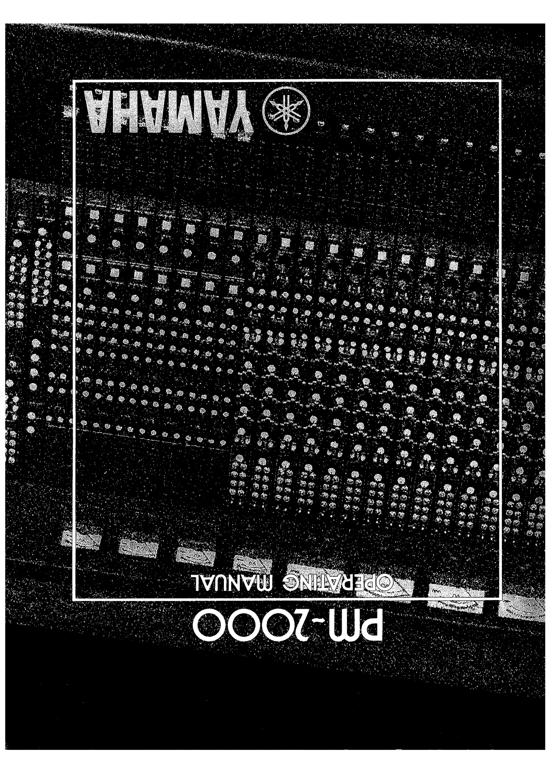 Yamaha Audio PM-2000 User Manual