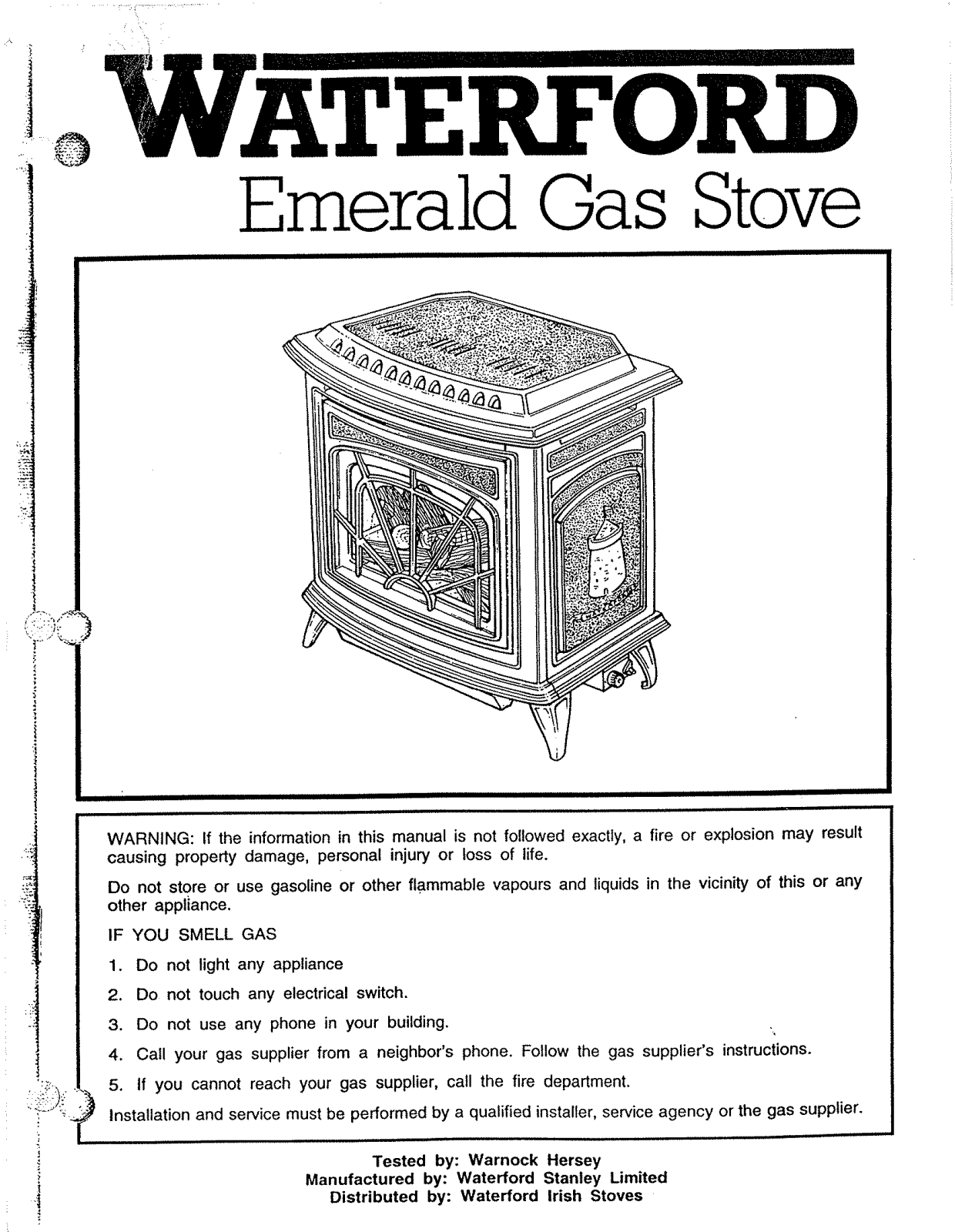 Regency Emerald-GS Installation Manual