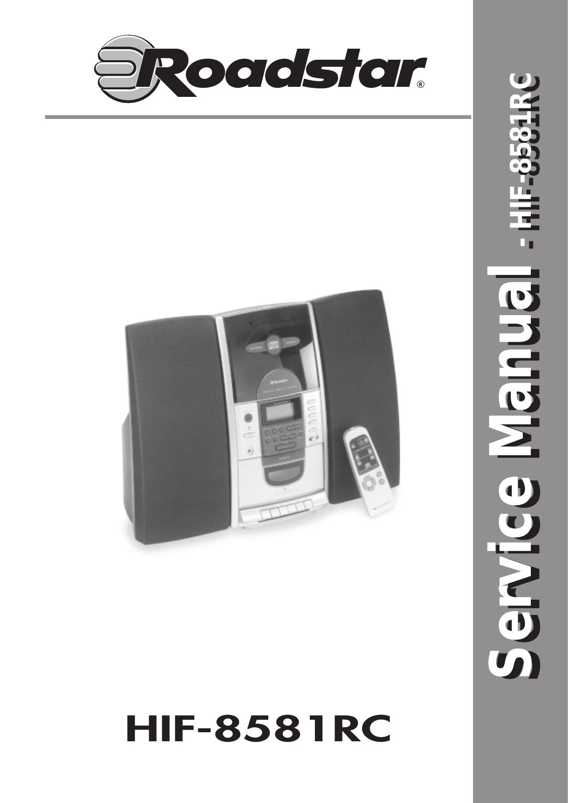 Sony HIF 8581RC Service Manual