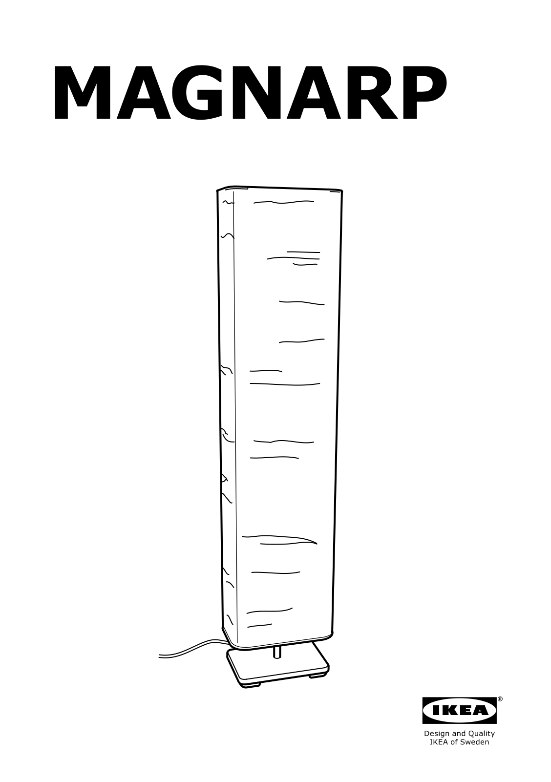 IKEA MAGNARP User Manual