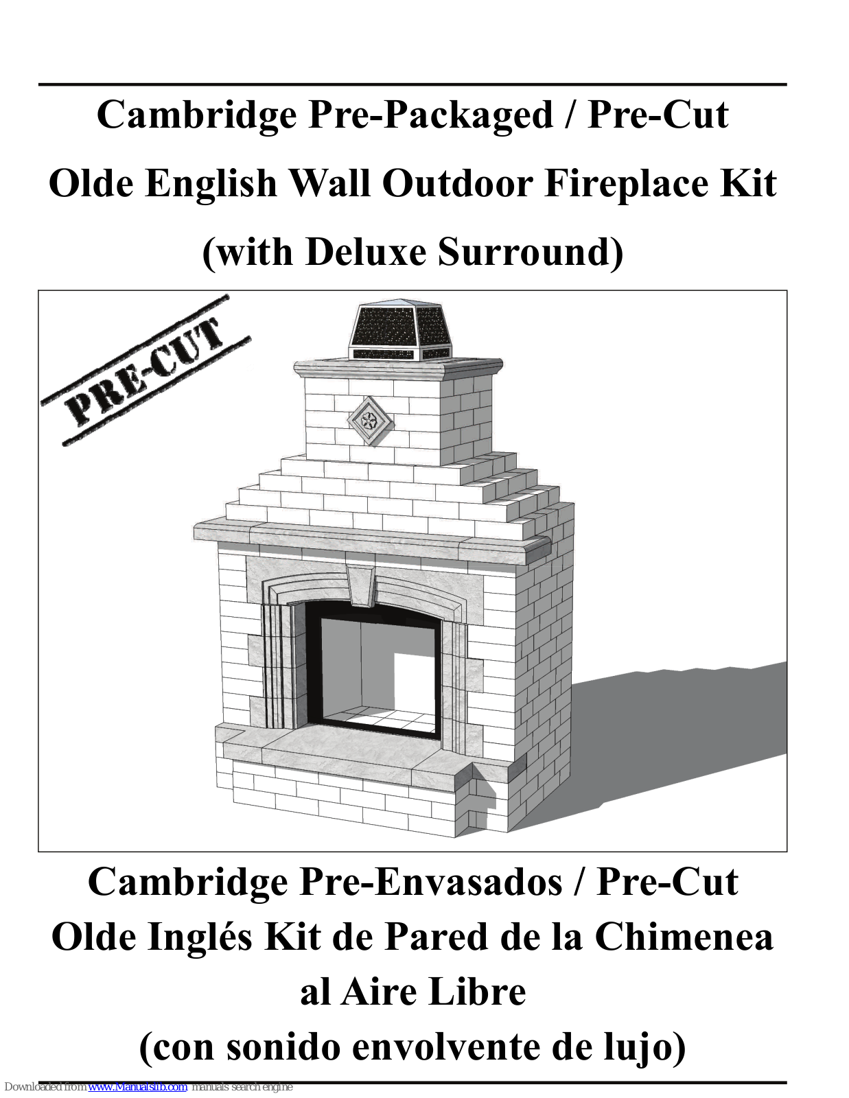 CAMBRIDGE Olde English Wall Reference Manual