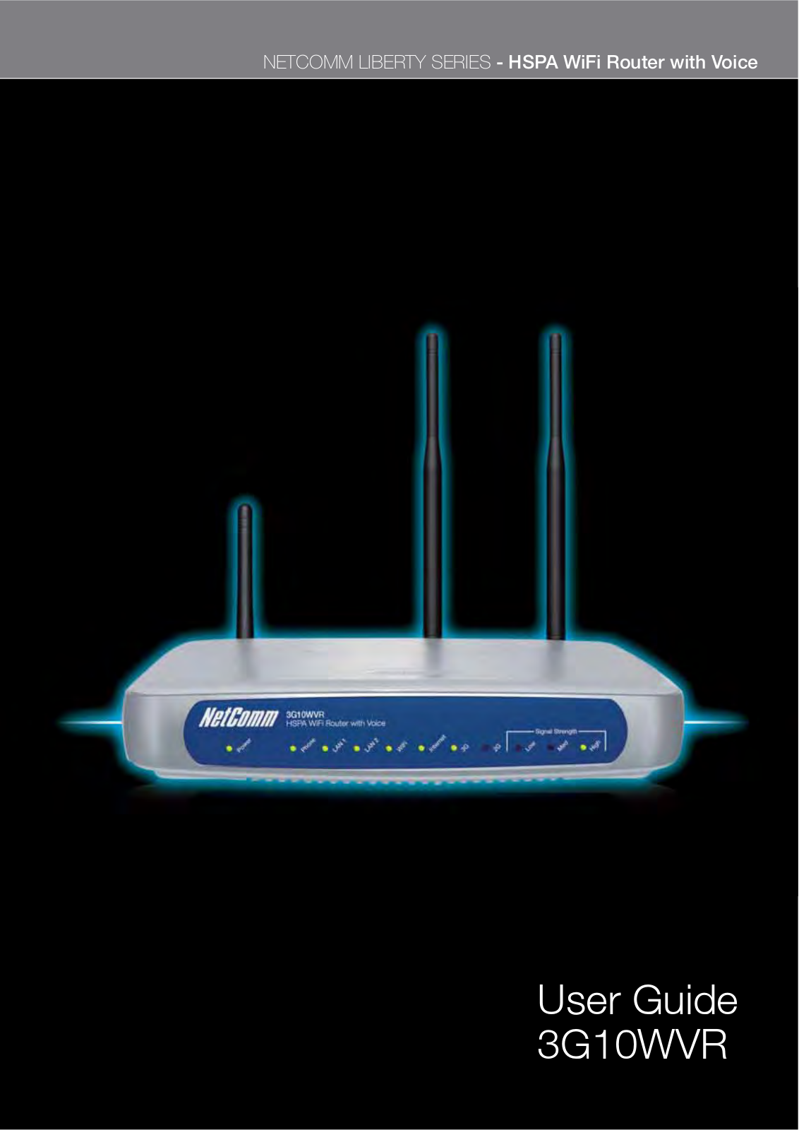 NetComm Wireless 3G10WVR User Manual