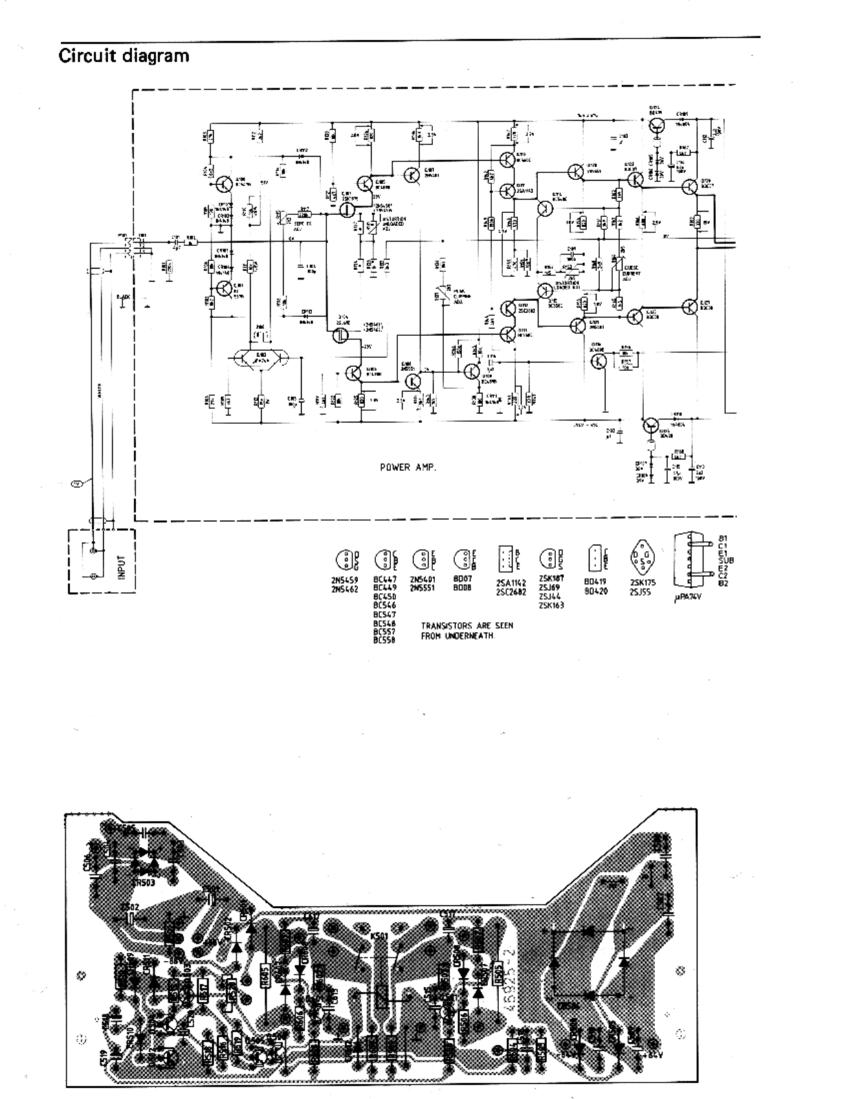 Tandberg TPA-3009-A Schematic