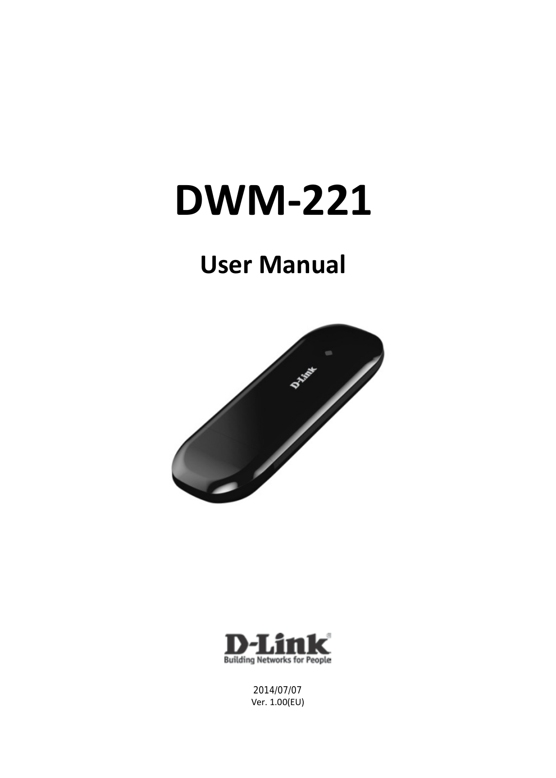 D-Link DWM-221 User Manual