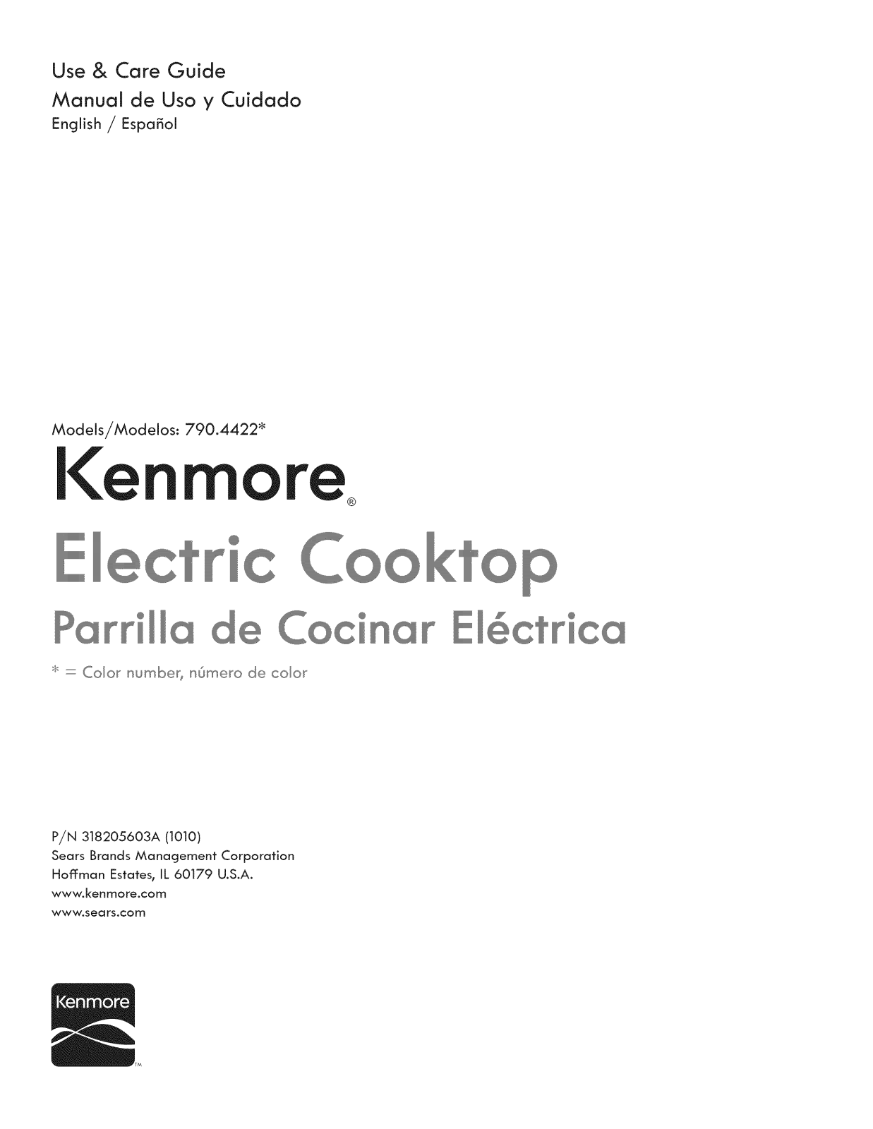 Kenmore 79044229101, 79044229100, 79044223101, 79044223100 Owner’s Manual