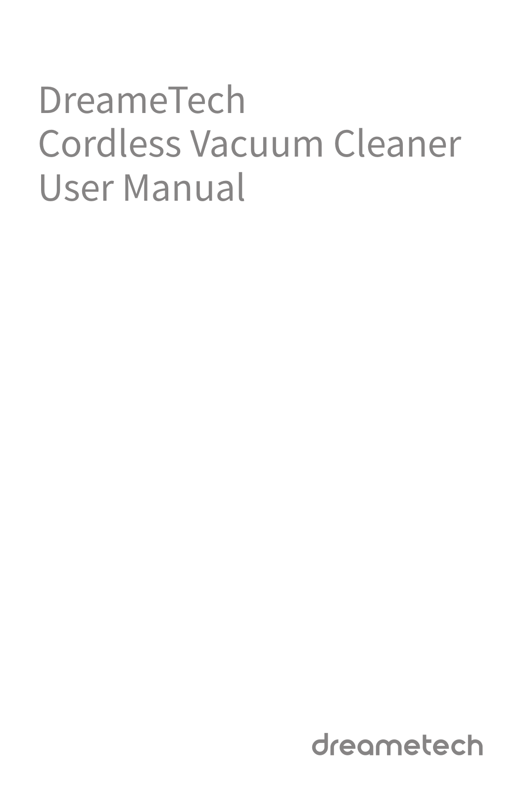 Dreametech T30 User guide - ManualMachine.com