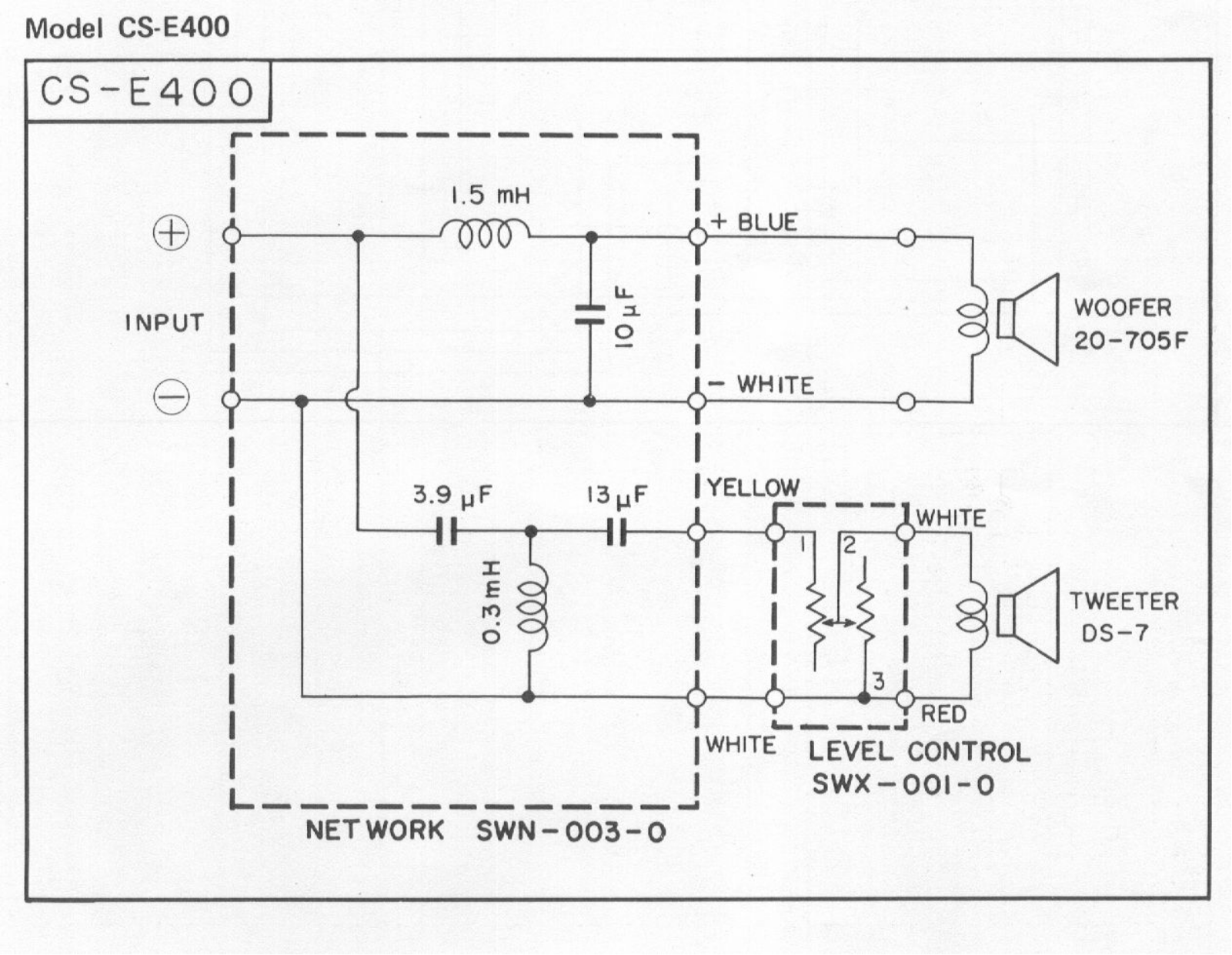 Pioneer CSE-400 Schematic