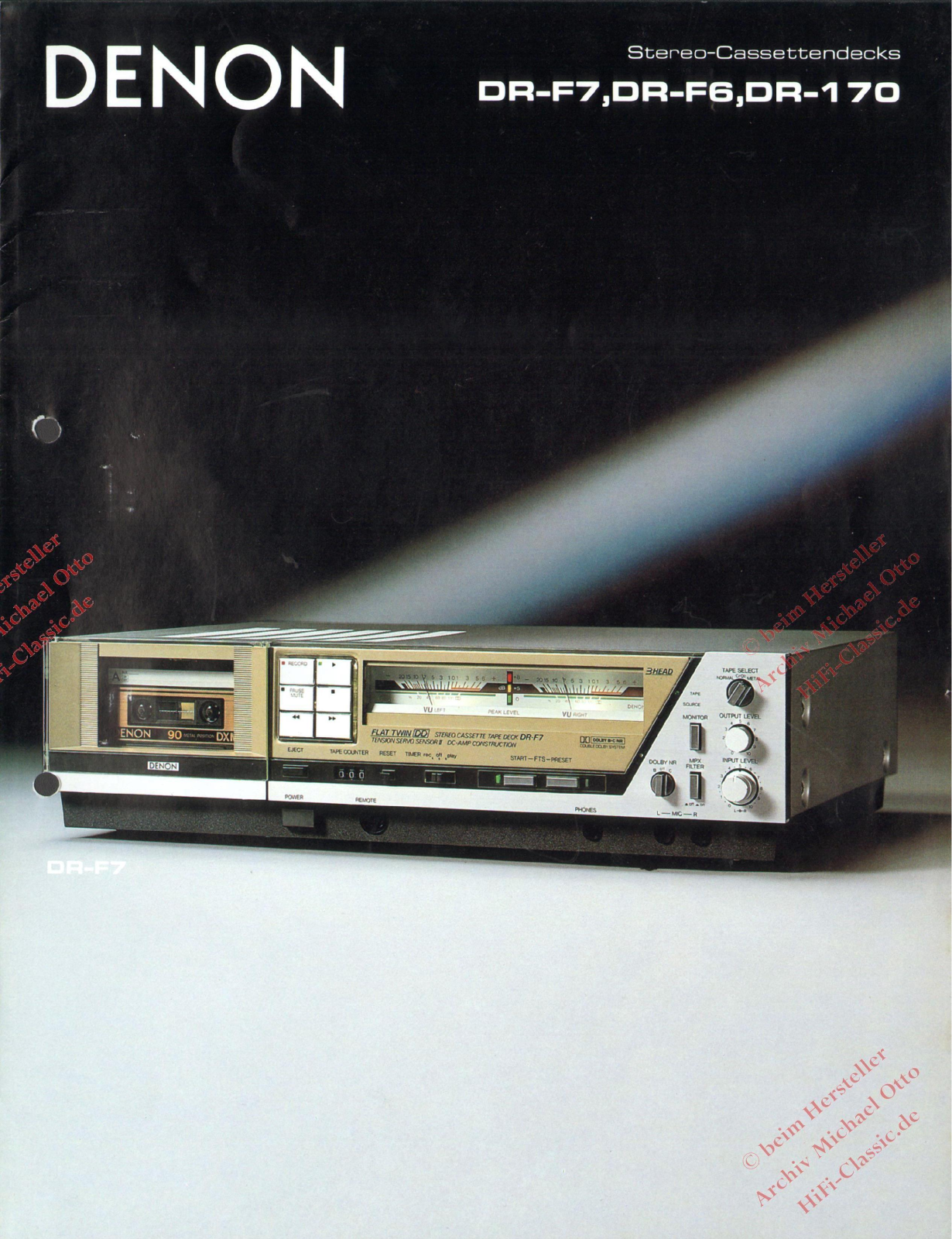 Denon DR-Serie Prospekt - ManualMachine.com