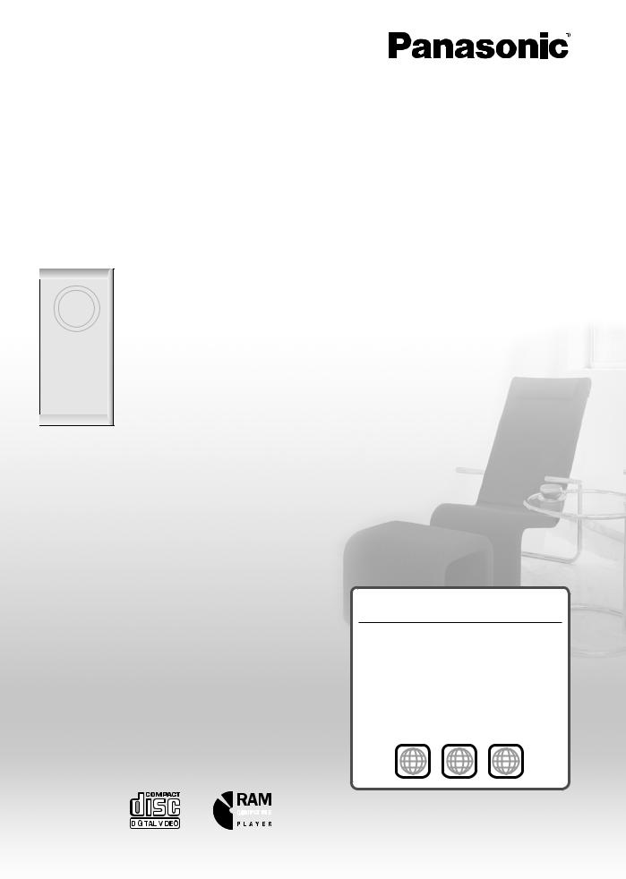 Panasonic SC-PT150E-K, SC-PT150E-S User Manual