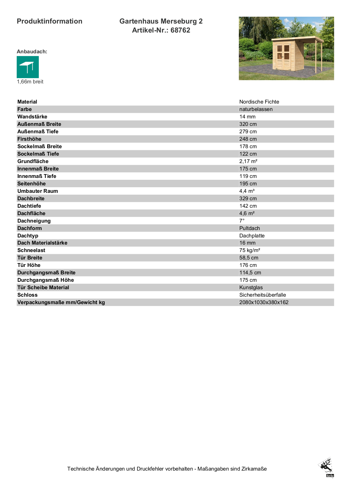 Karibu 68762 User Manual