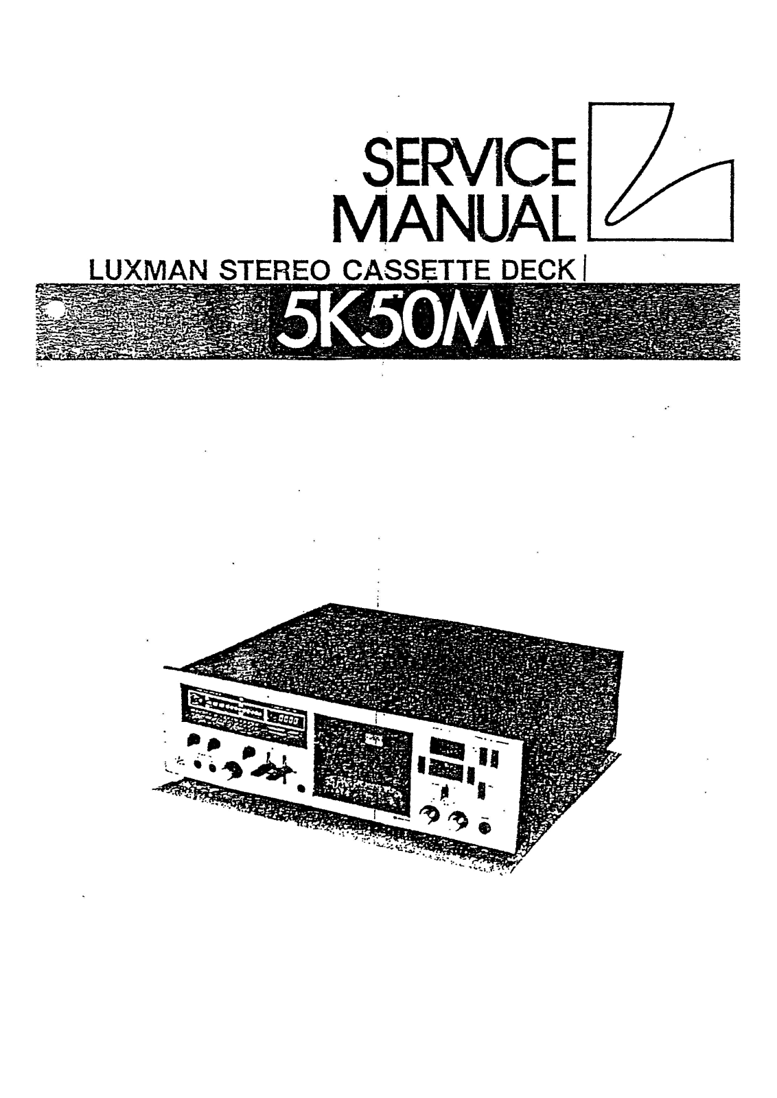 Luxman 5-K-50M Service Manual