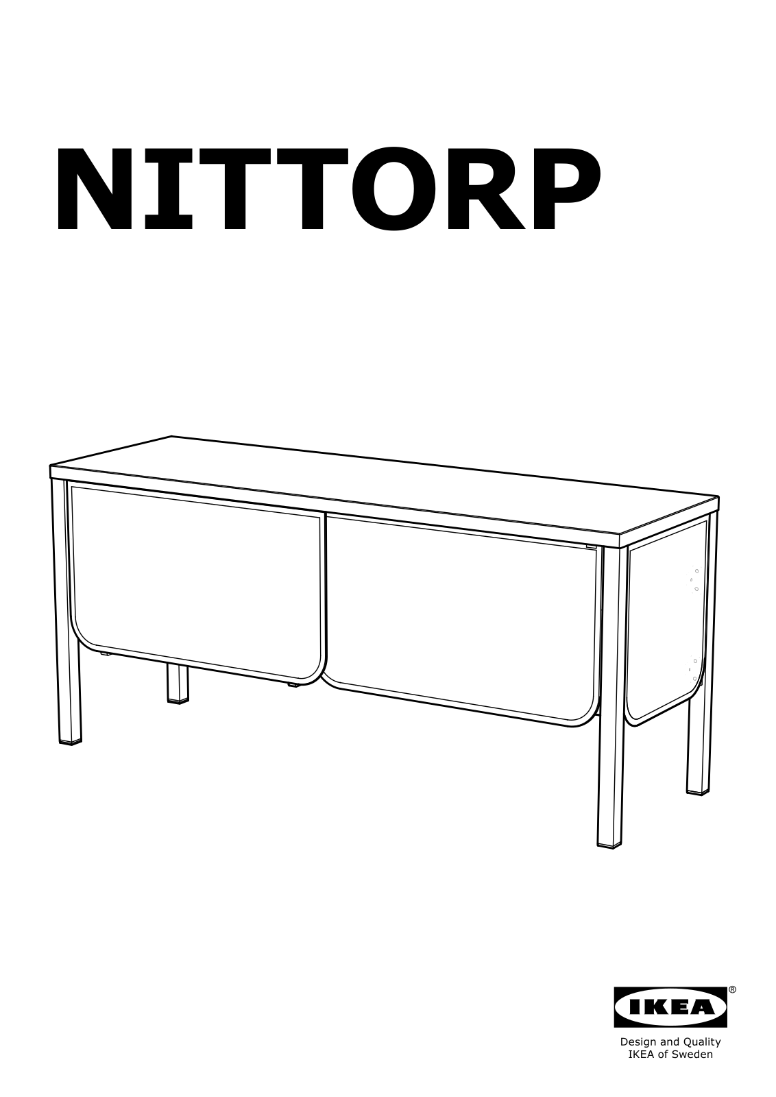 IKEA NITTORP User Manual