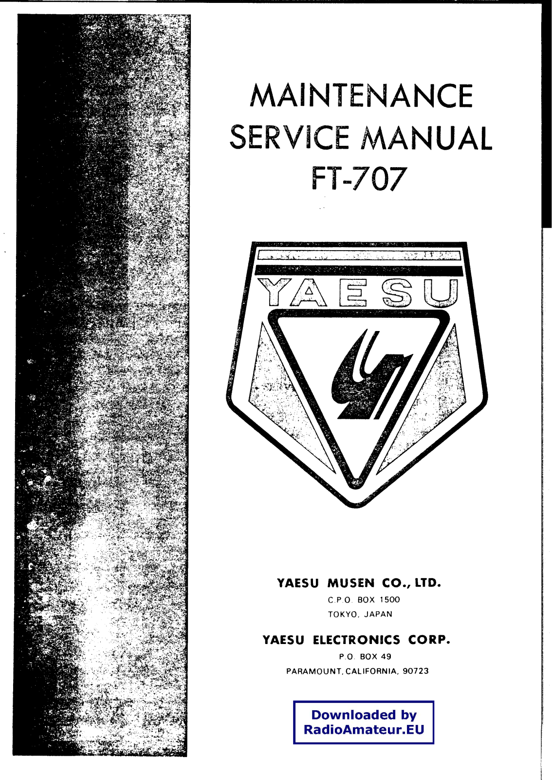 Yaesu ft 707 schematic