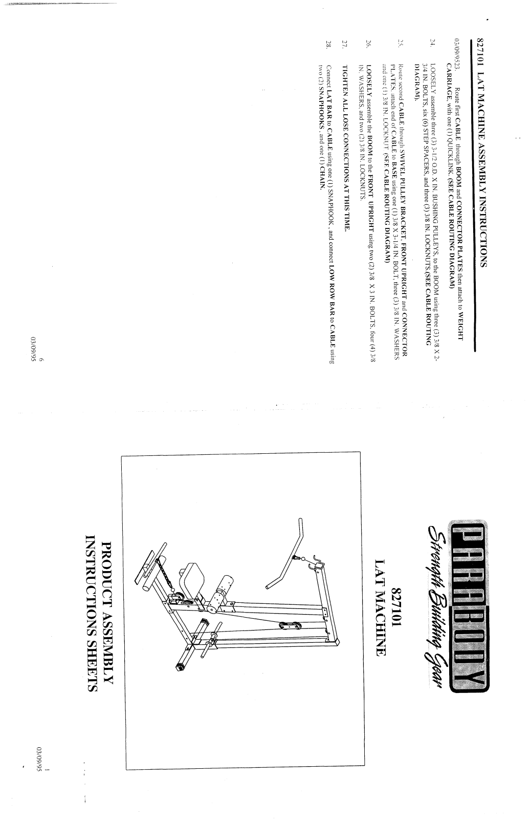 ParaBody 827101 User Manual