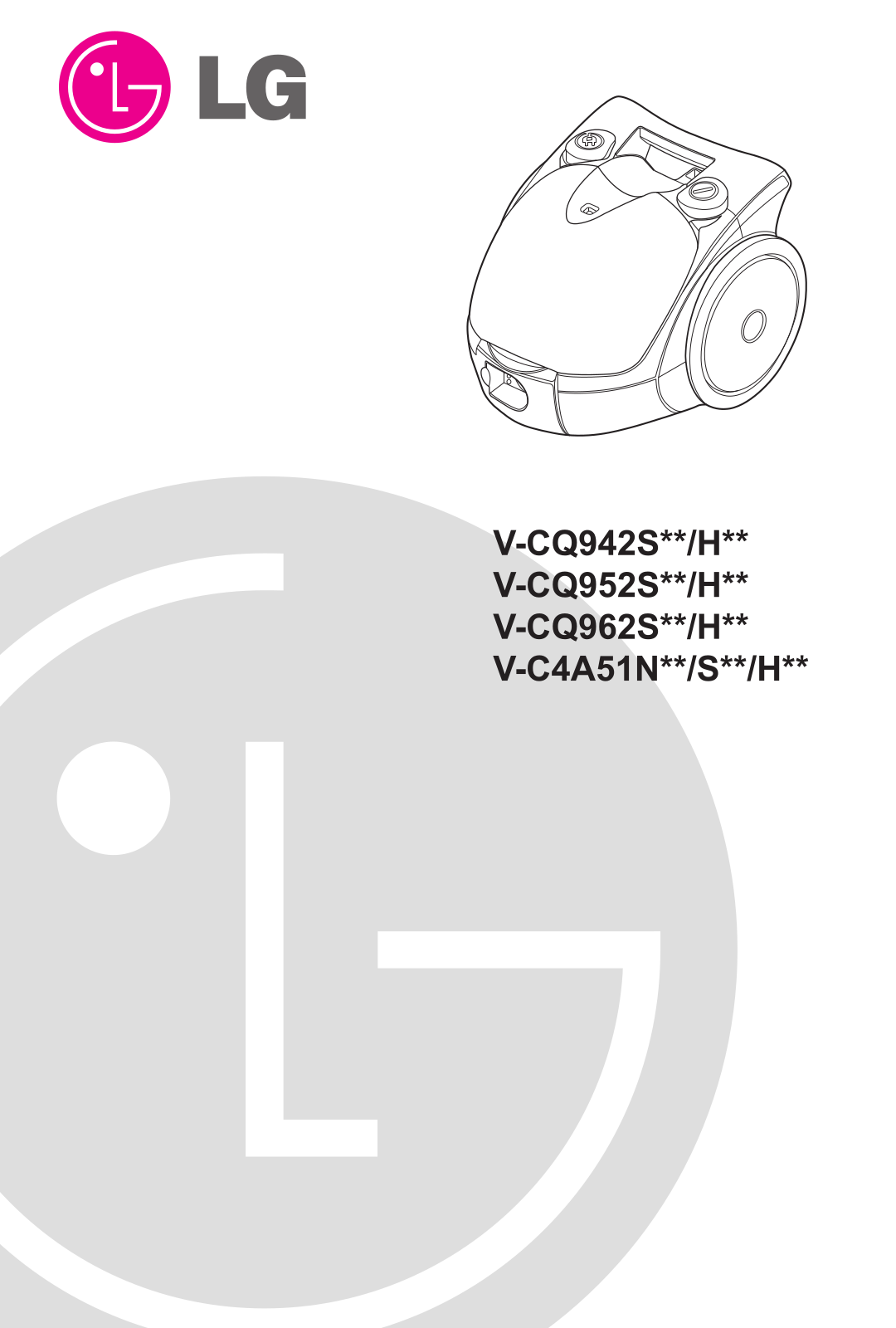 LG V-CQ942ST User manual