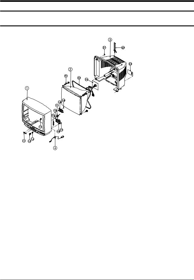 Samsung CK-56, CK-22 Expoioded View and Parts List