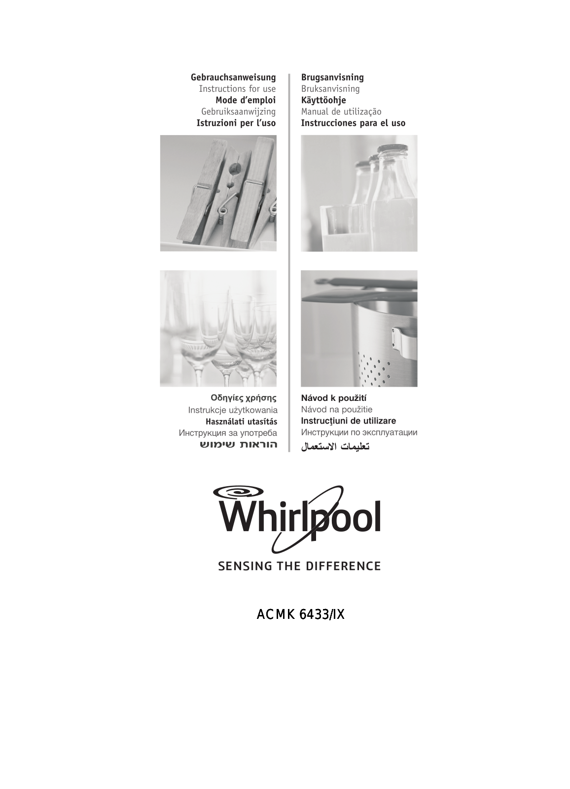 WHIRLPOOL ACMK 6433/IX User Manual