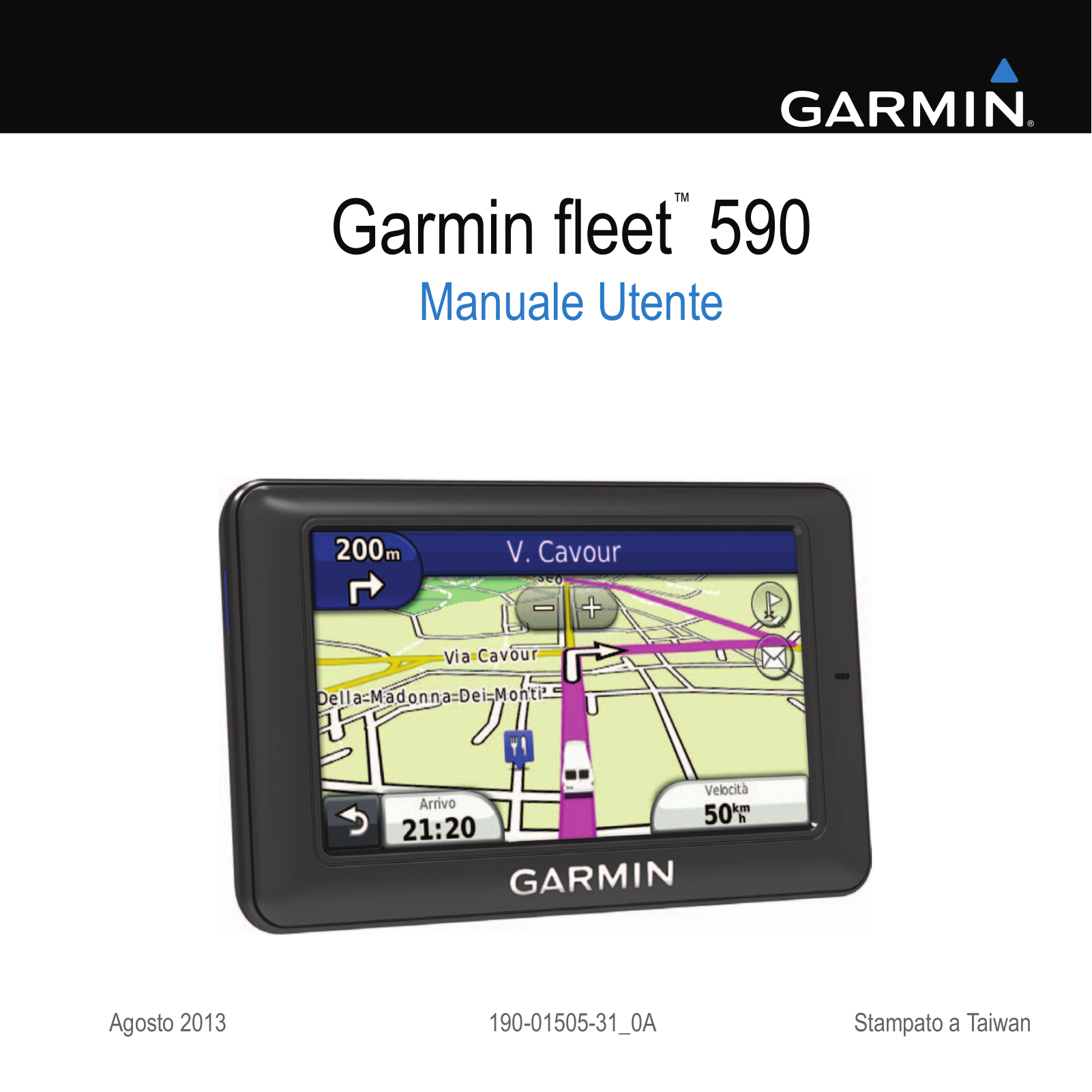 Garmin fleet 590 User Manual