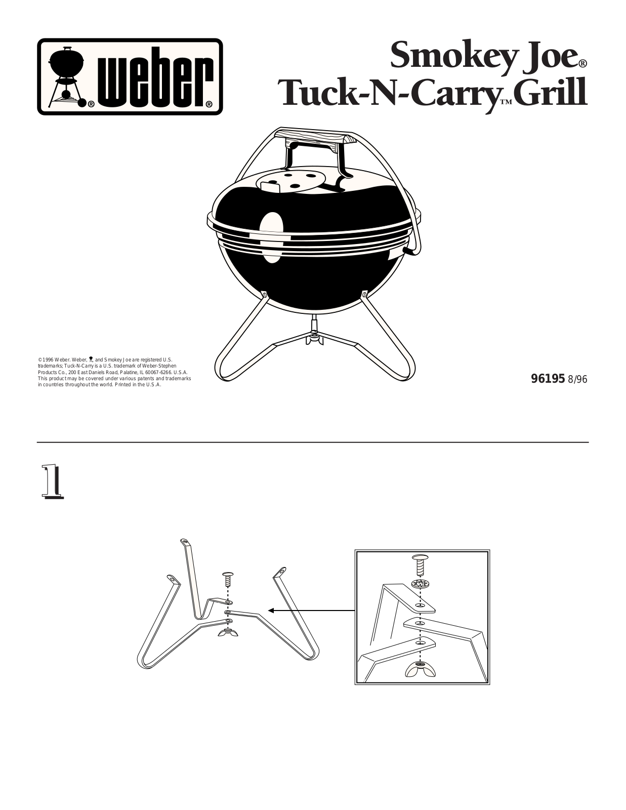 Weber Smokey Joe User Manual