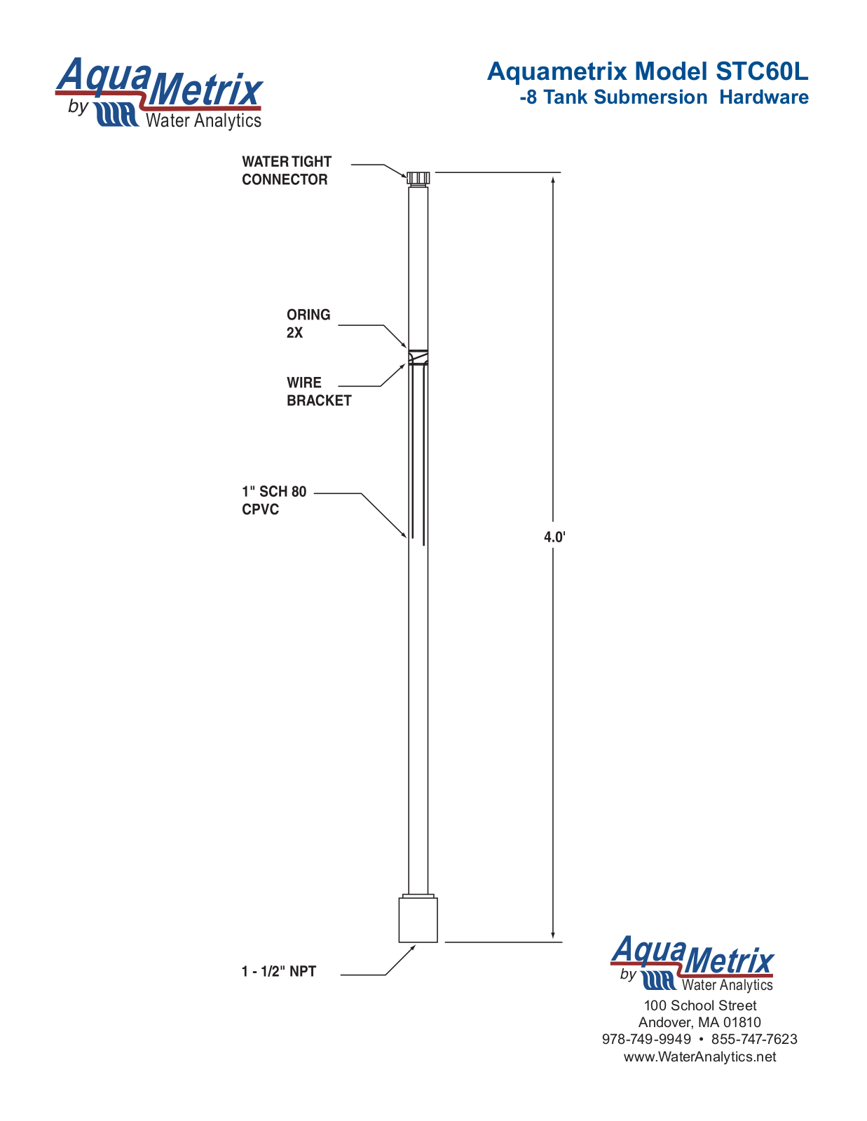 AquaMetrix STC60L Data sheet