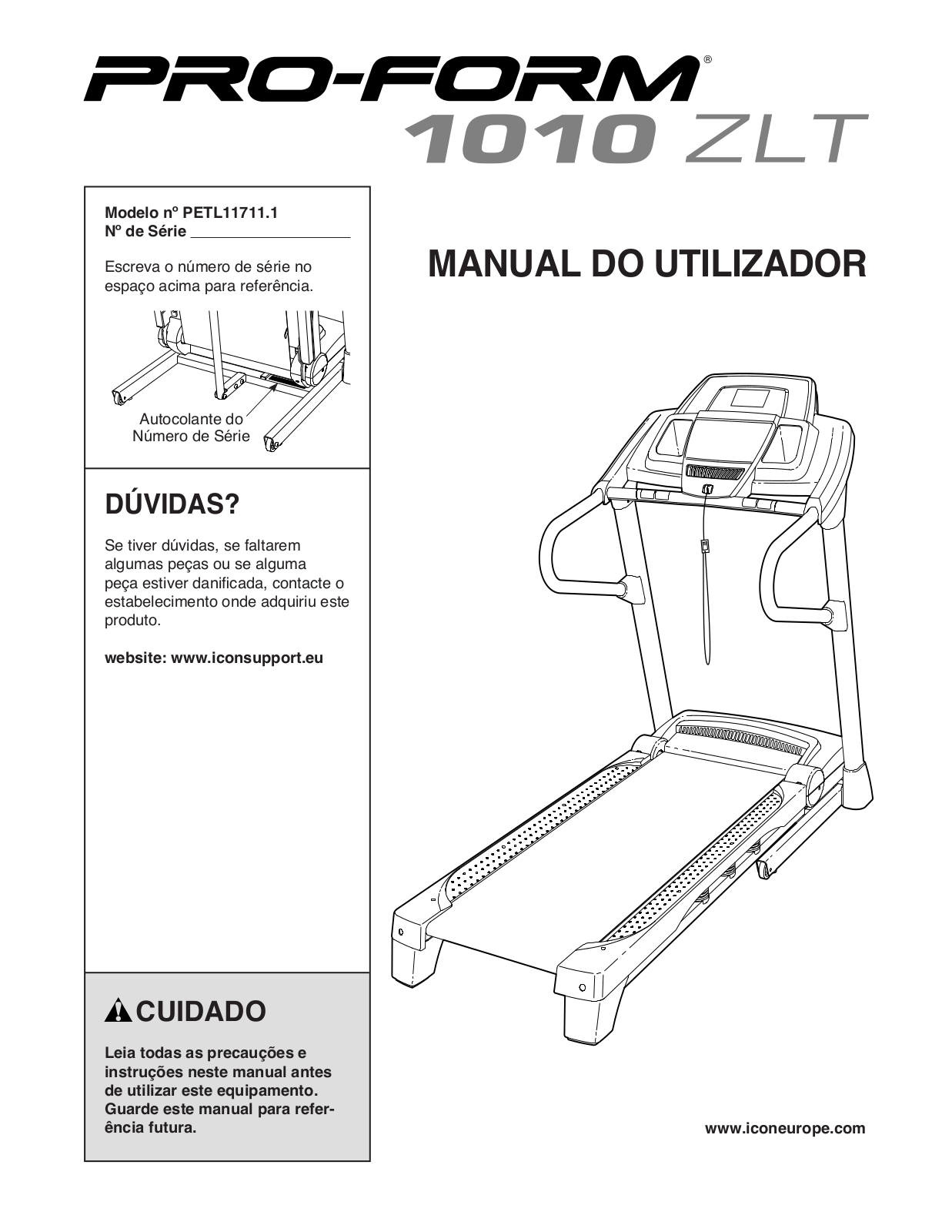 ProForm PETL117111 User Manual