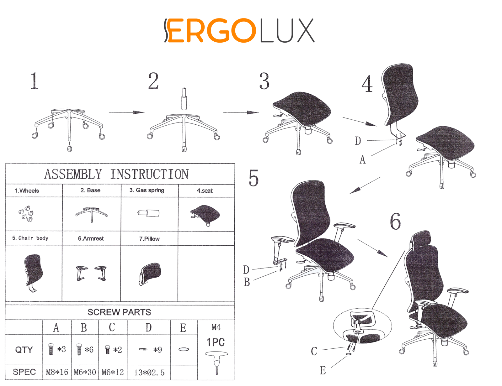 Ergolux ELERGOCMIDA User guide - ManualMachine.com