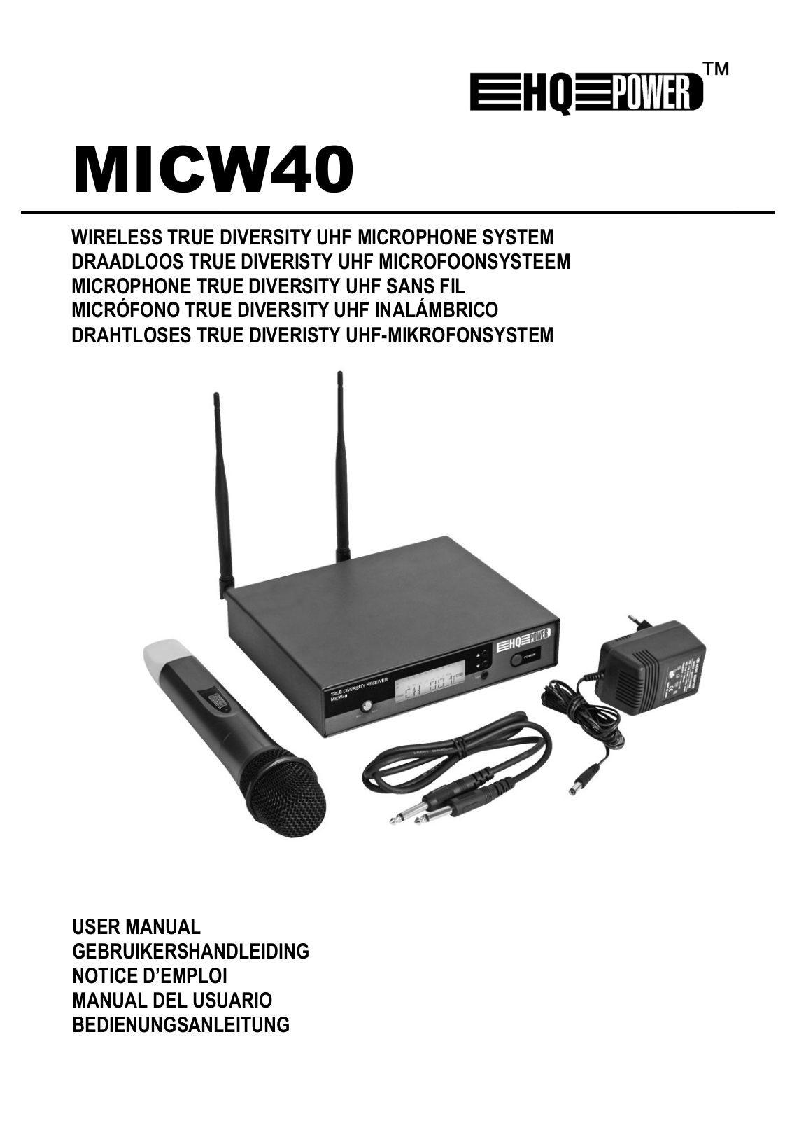 Velleman MICW40 User Manual