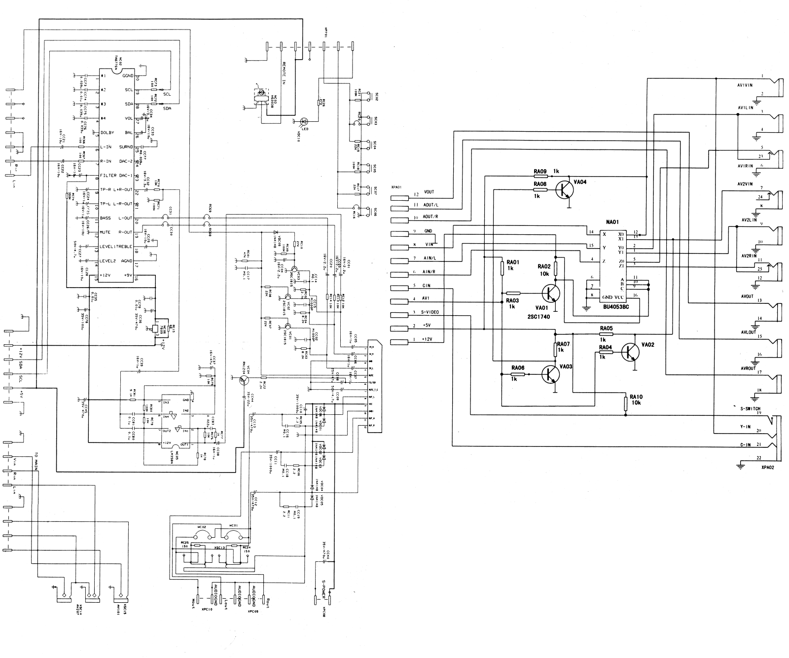 AVEST 72ЦТ-01 Schematics Часть2