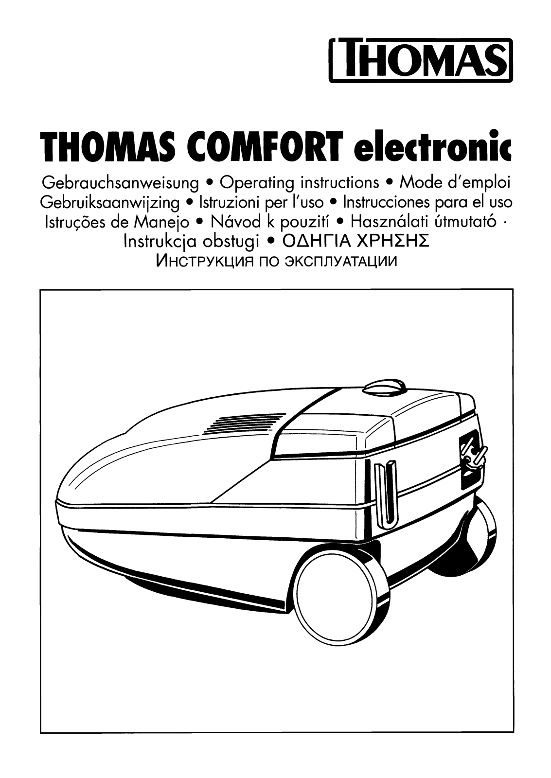 Thomas Comfort Electronic User Manual