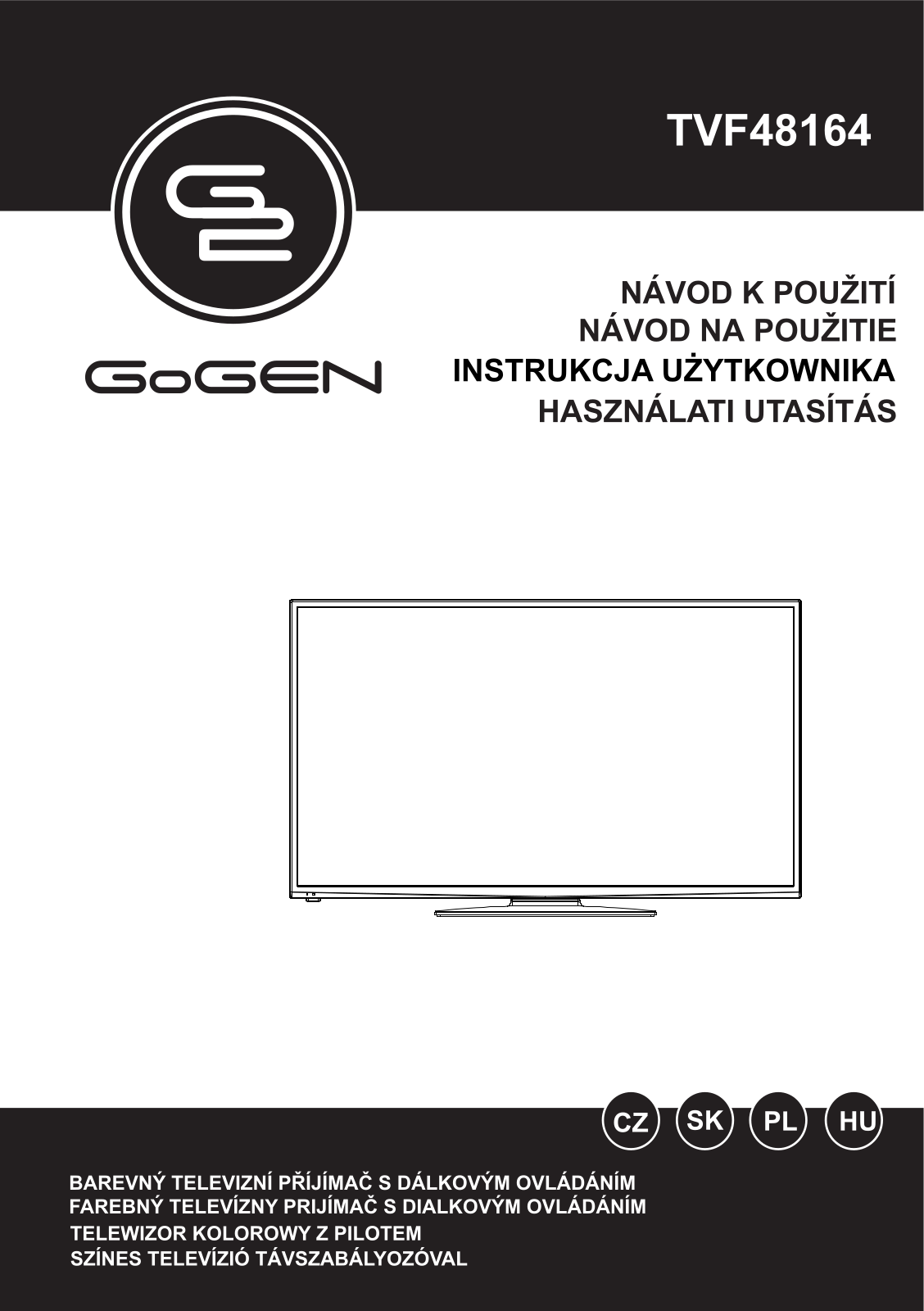 GoGen TVF 48164 User Manual