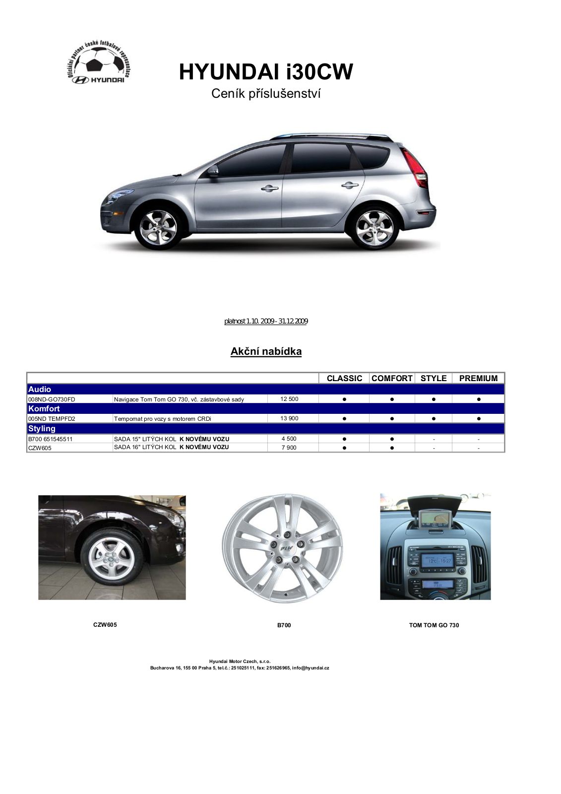 Hyundai I30CW BROCHURE