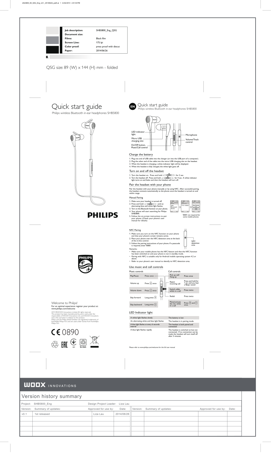 Gibson Innovations SHB5800 Users manual