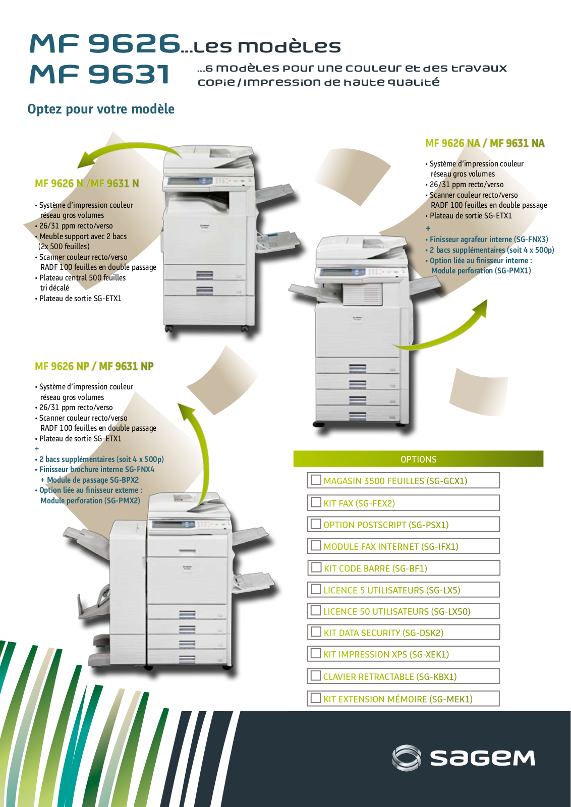 SAGEM MF 9631NP User Manual