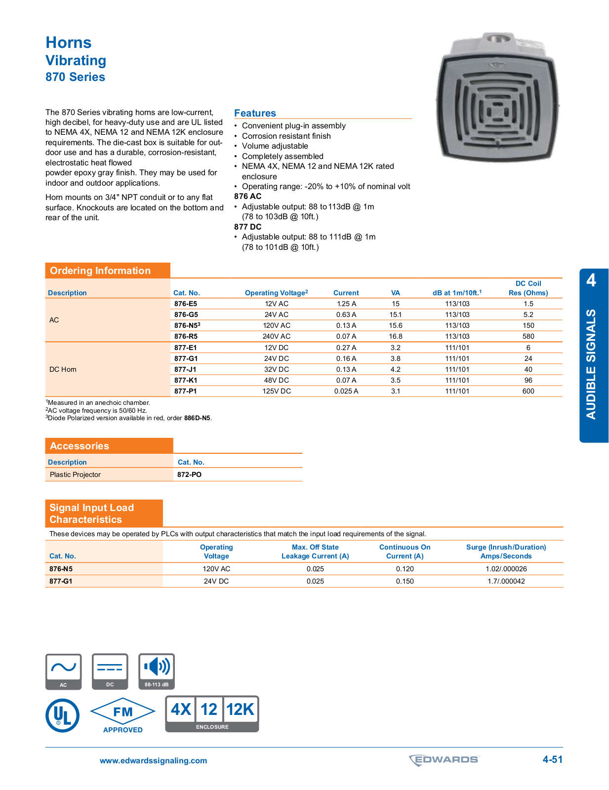 Alpha 876-G5, 876-N5 Specsheet