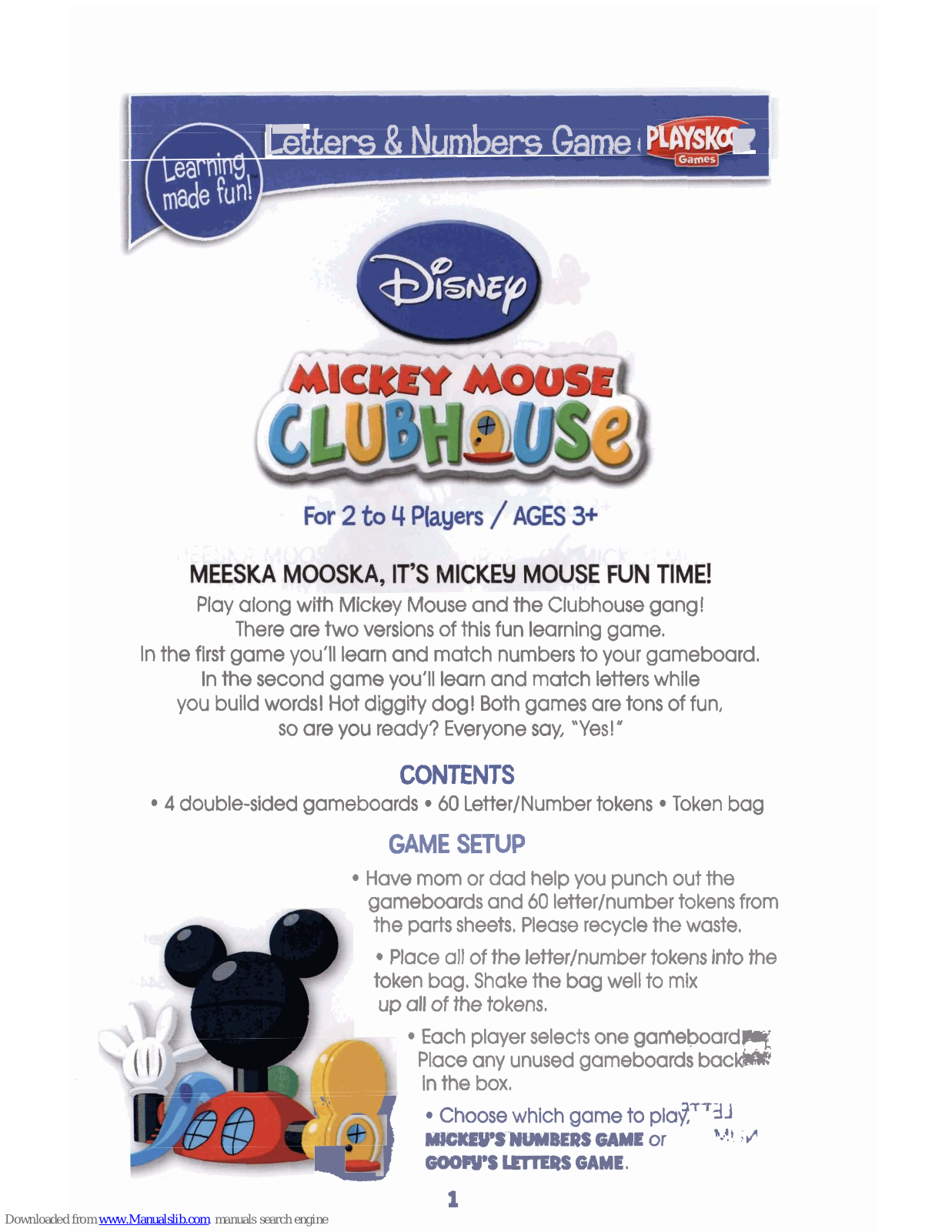 Hasbro 40544 Instructions Manual - ManualMachine.com