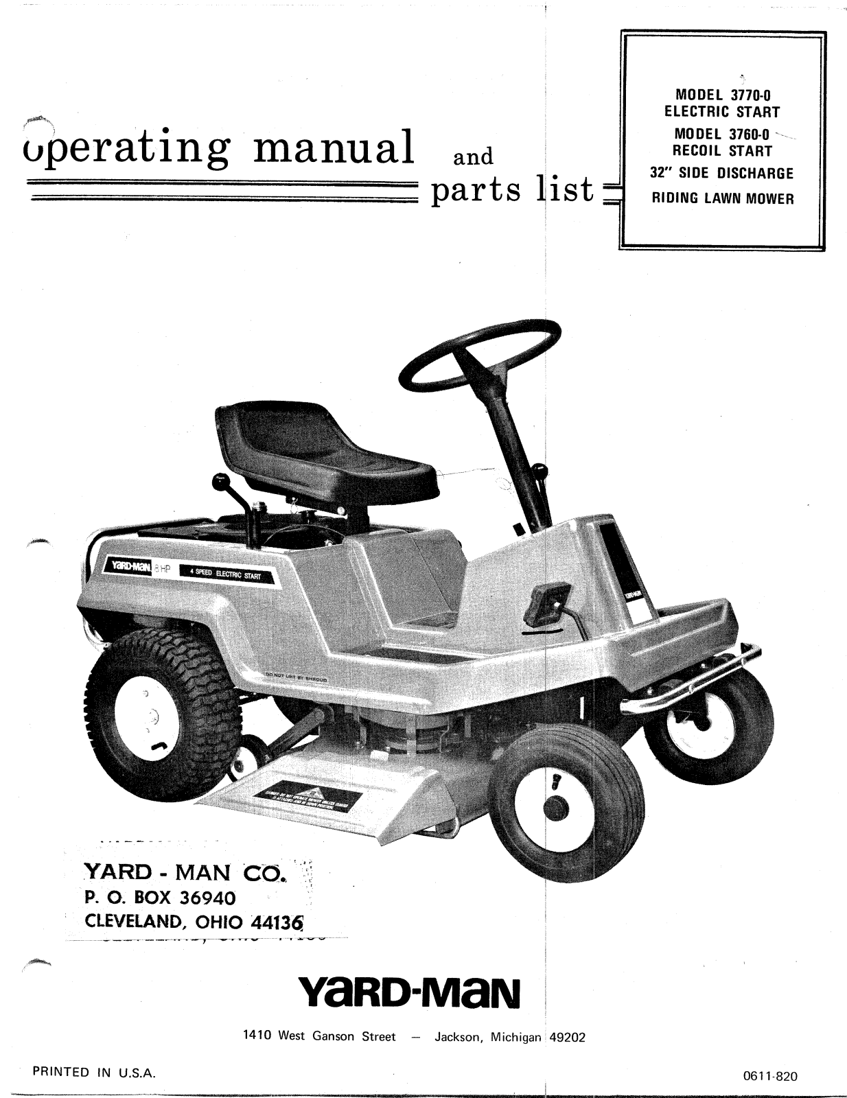 montgomery ward ZYJ96A, ZYJ94A owners Manual