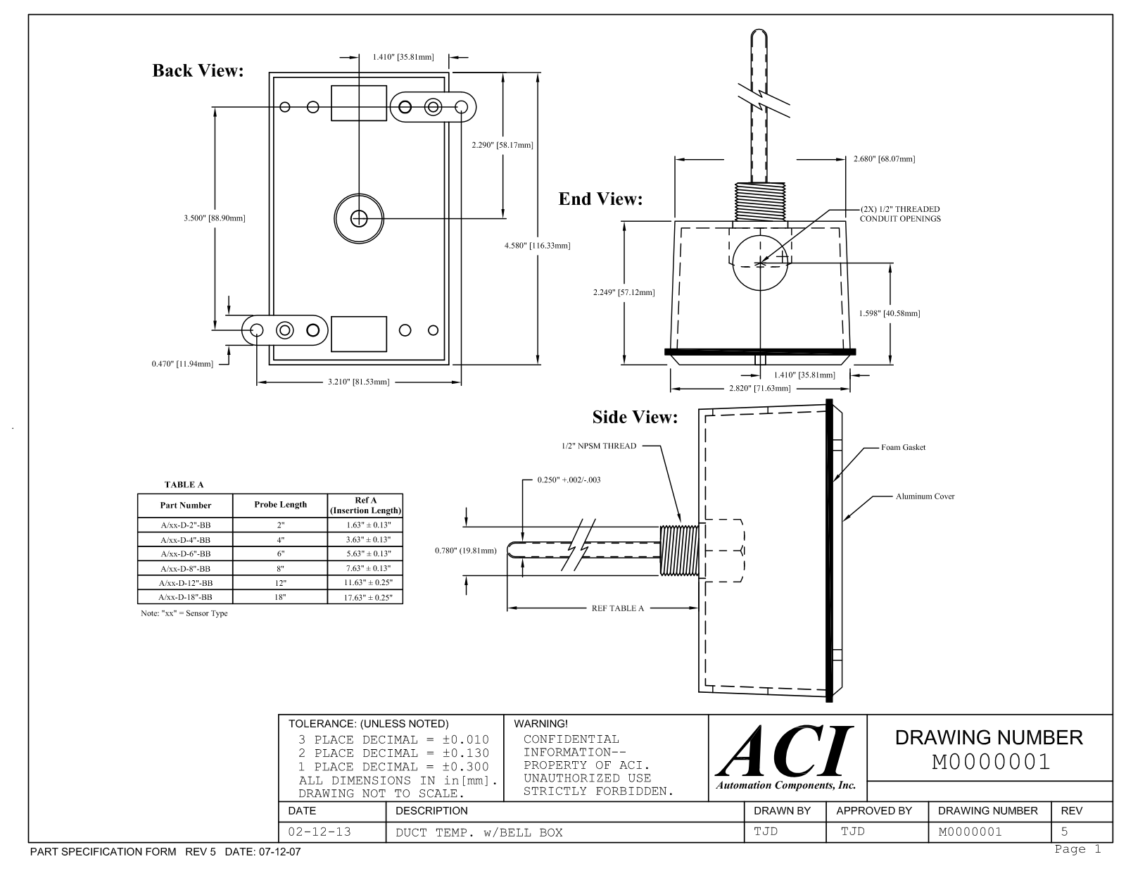 ACI-Automation Components A/XX-D-2