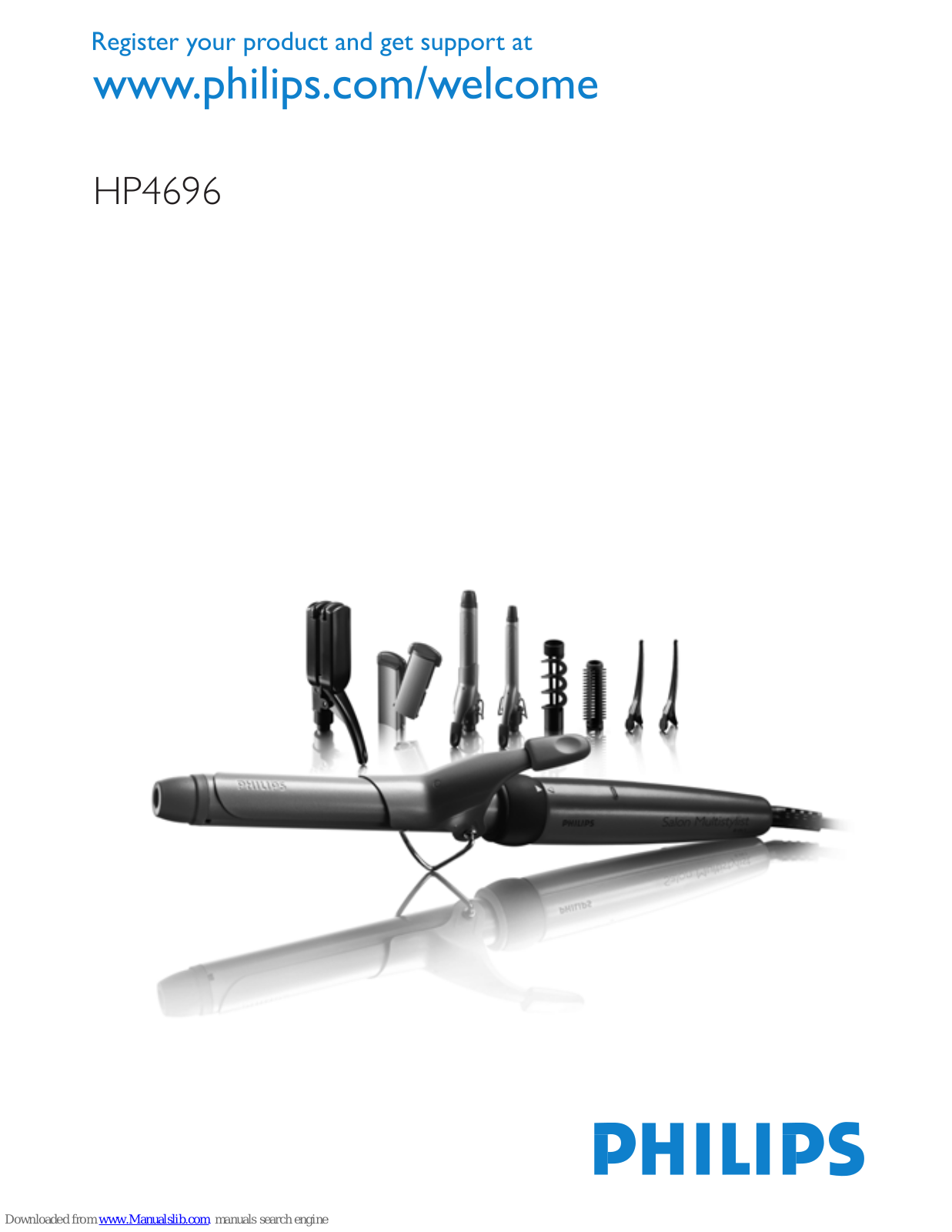 Philips HP4696/10, HP4696/49, HP4696/01, HP4696/87, HP4696/39 User Manual