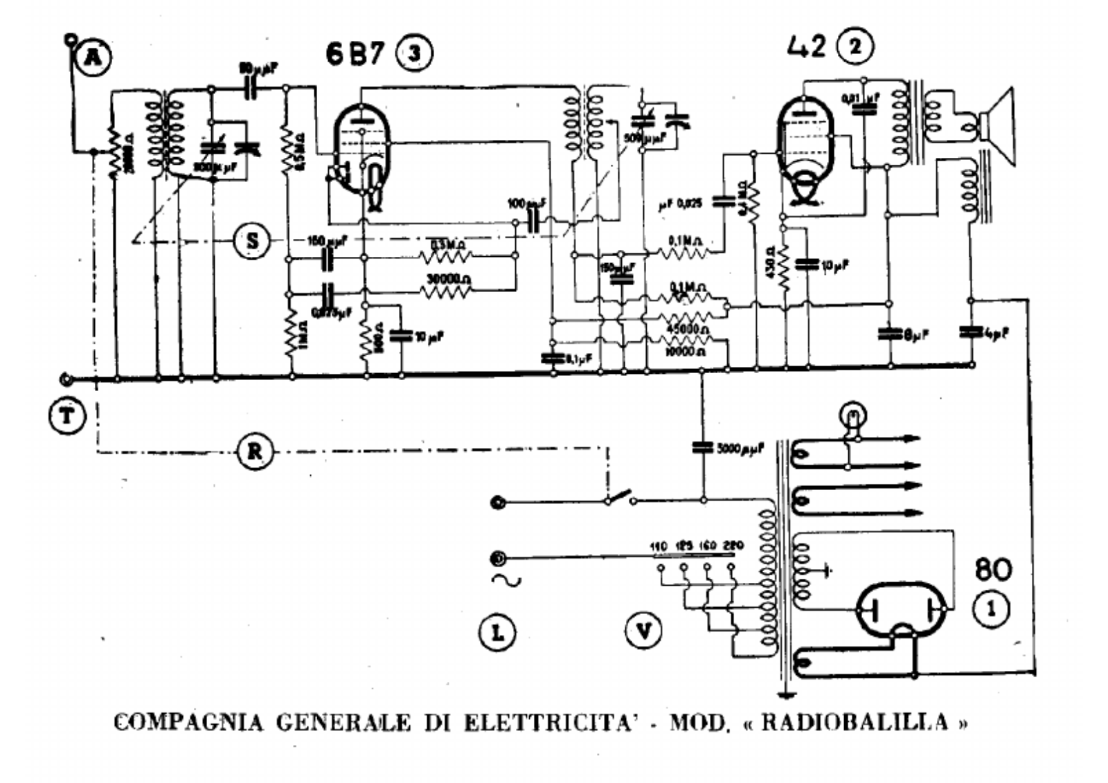 CGE radiobalilla schematic - ManualMachine.com