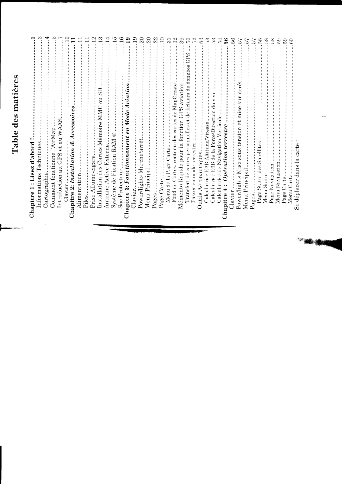 Lowrance AIRMAP 1000 User Manual