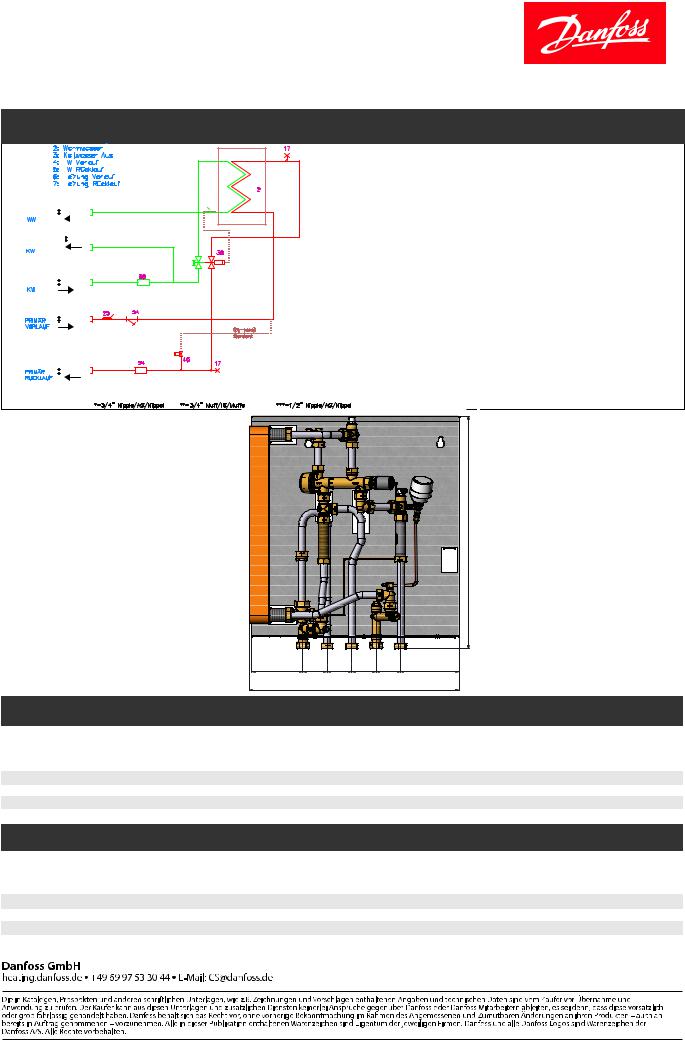 Danfoss Akva Vita WSS, Akva Lux WSS Fact sheet